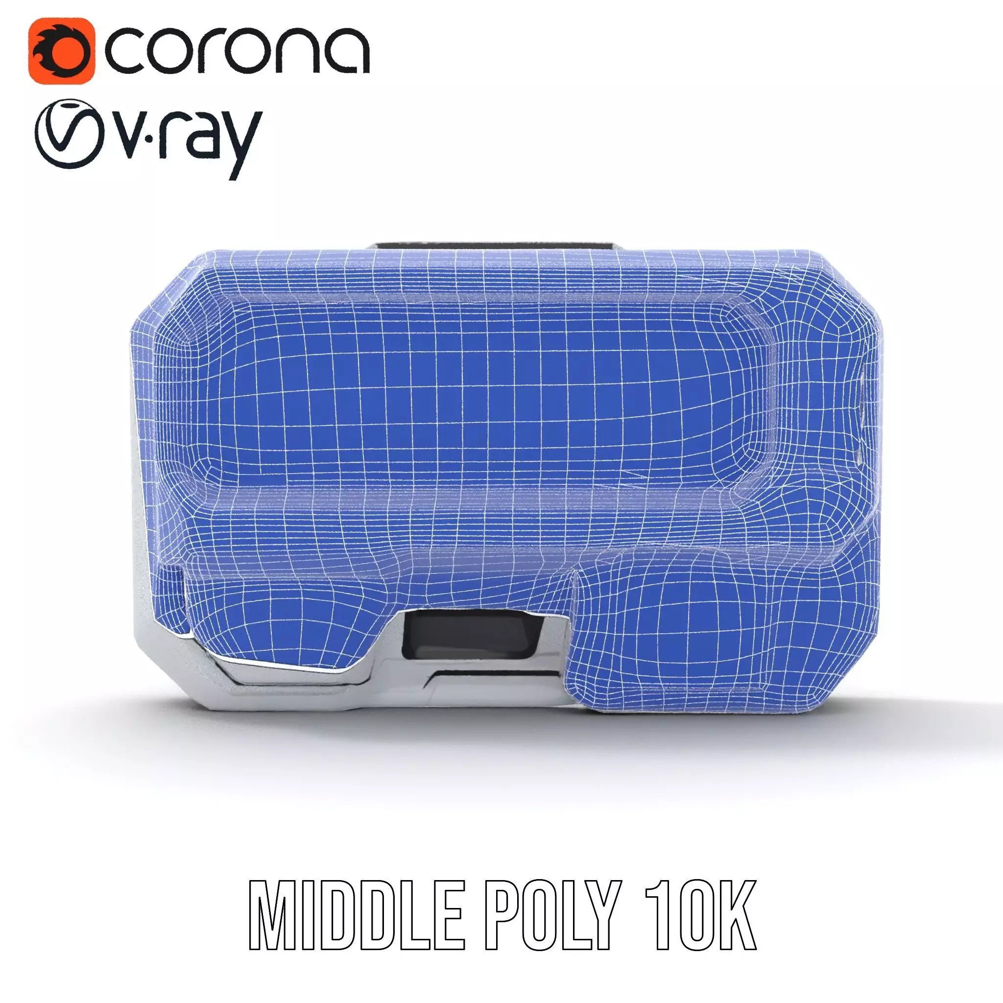 Futuristic Control Panel Model Pack Low-poly 3D model_17