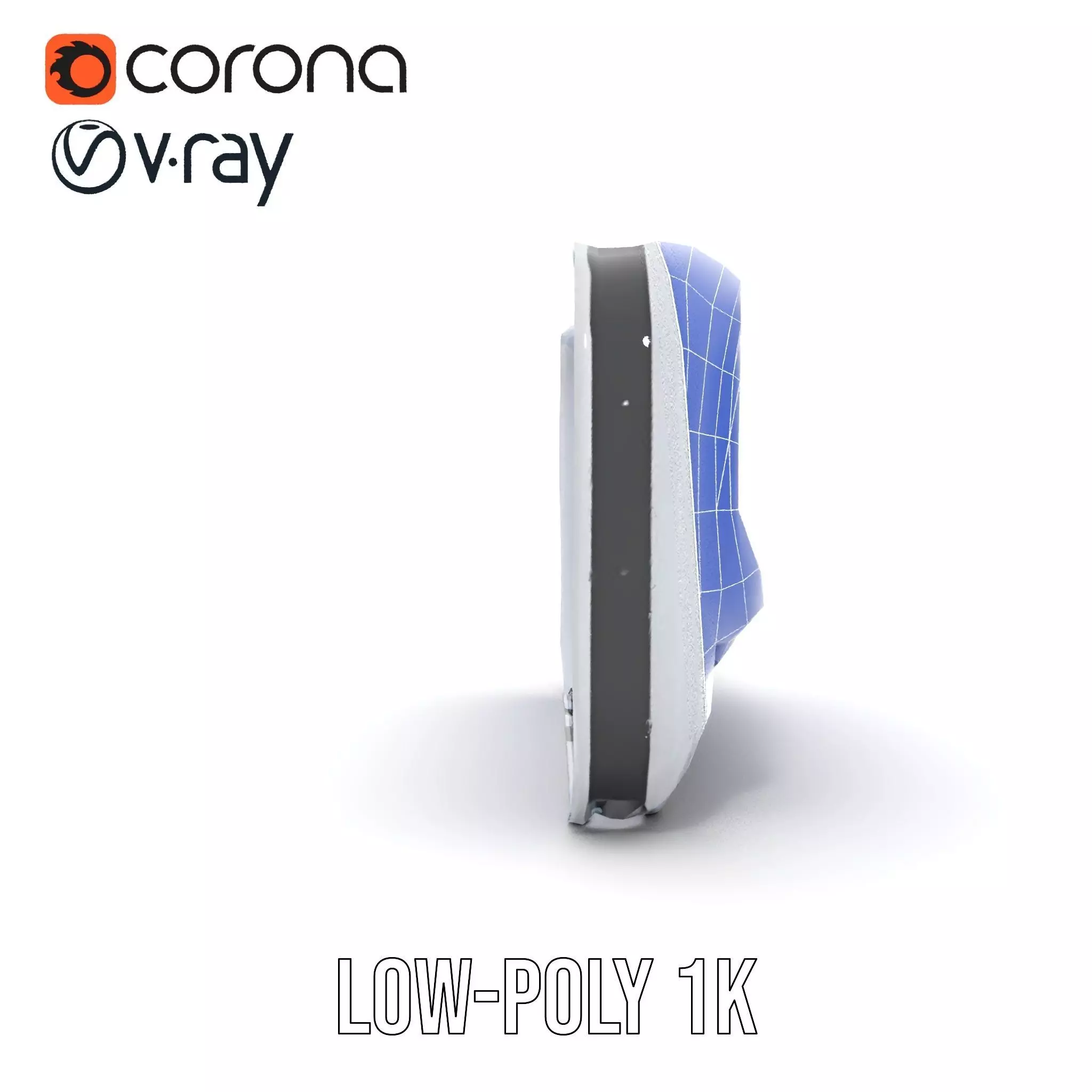 Futuristic Control Panel Model Pack Low-poly 3D model_27