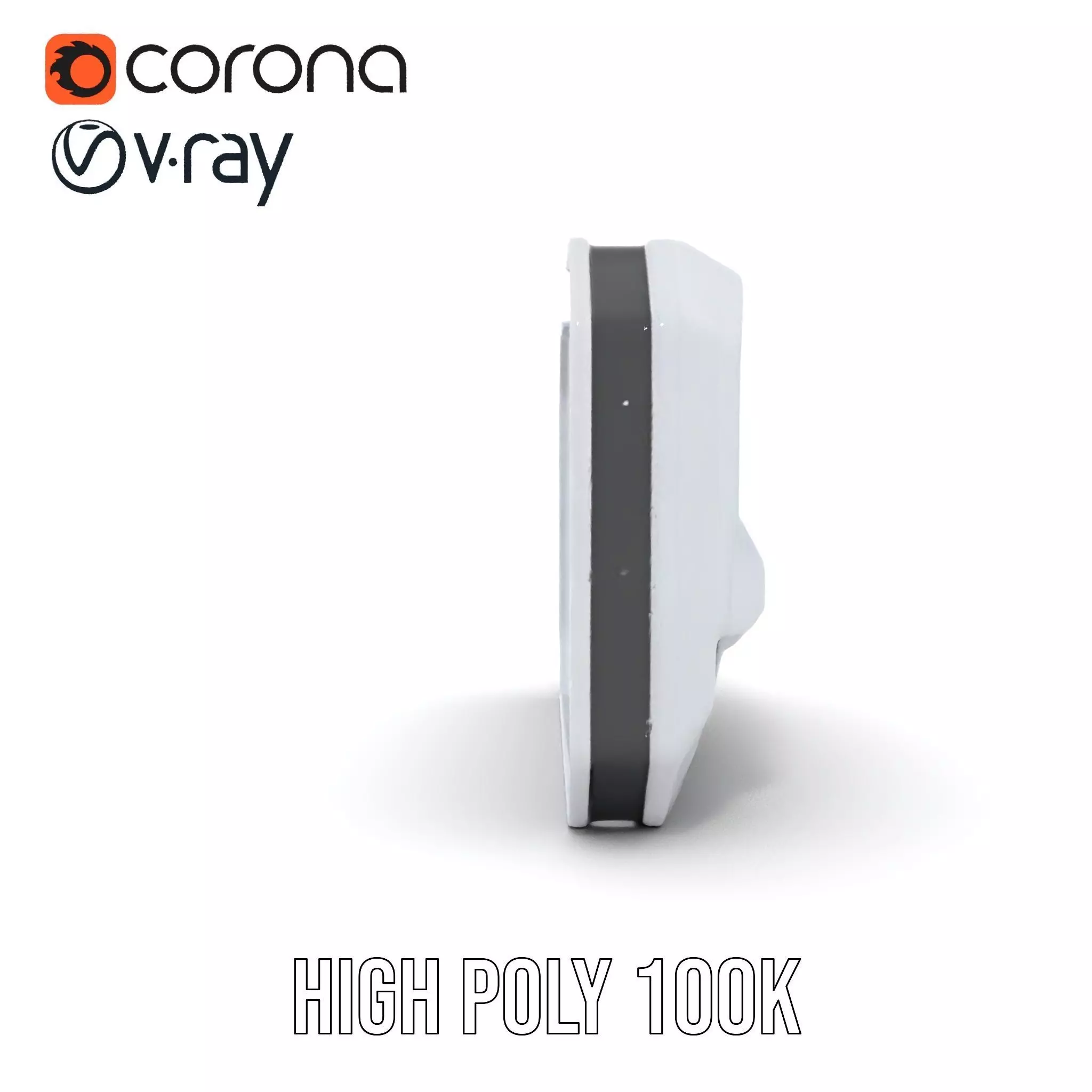 Futuristic Control Panel Model Pack Low-poly 3D model_30