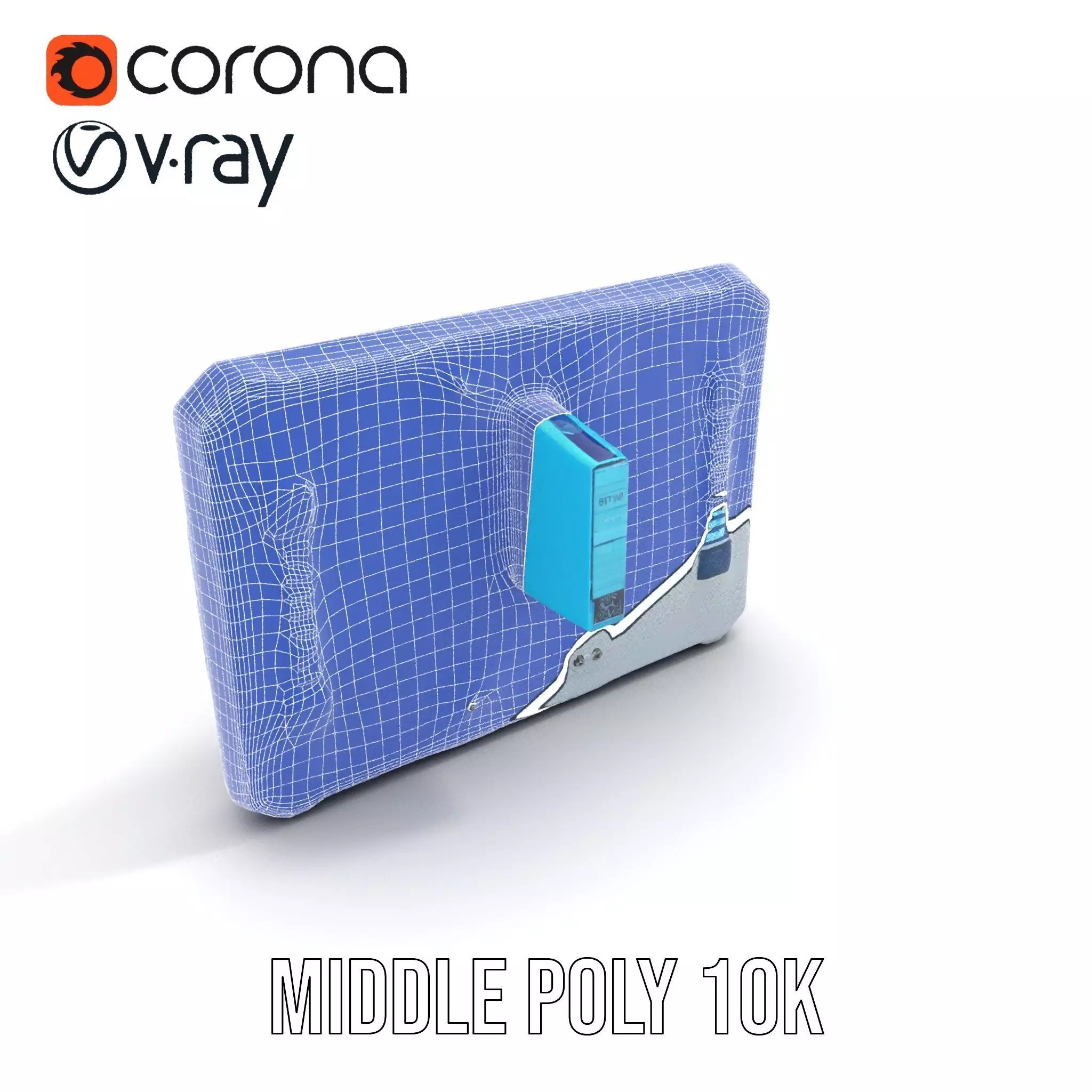 Futuristic Control Panel Holographic Display Model Pack Low-poly 3D model_18