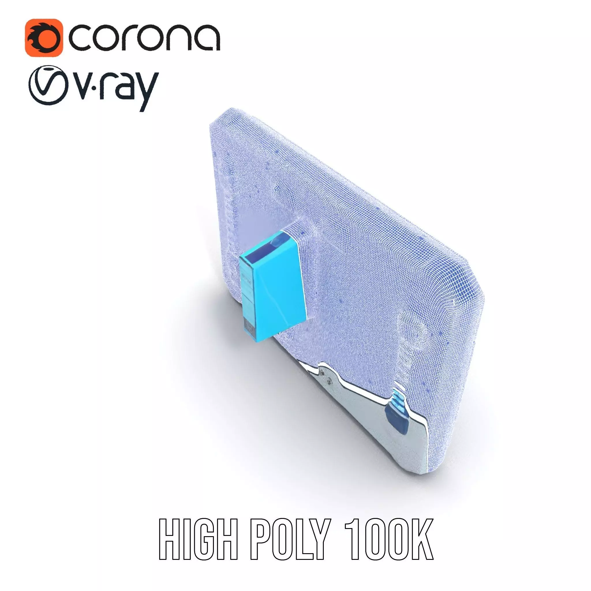 Futuristic Control Panel Holographic Display Model Pack Low-poly 3D model_33