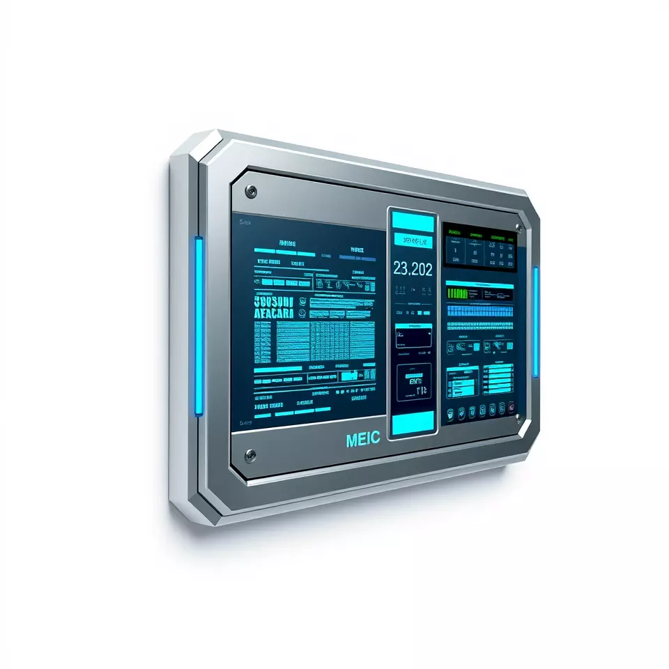 Futuristic Control Panel Holographic Display Model Pack Low-poly 3D model_2