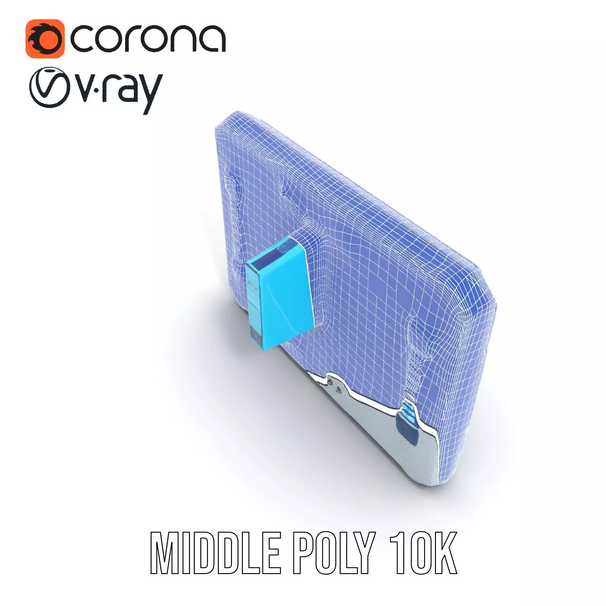 Futuristic Control Panel Holographic Display Model Pack Low-poly 3D model_24