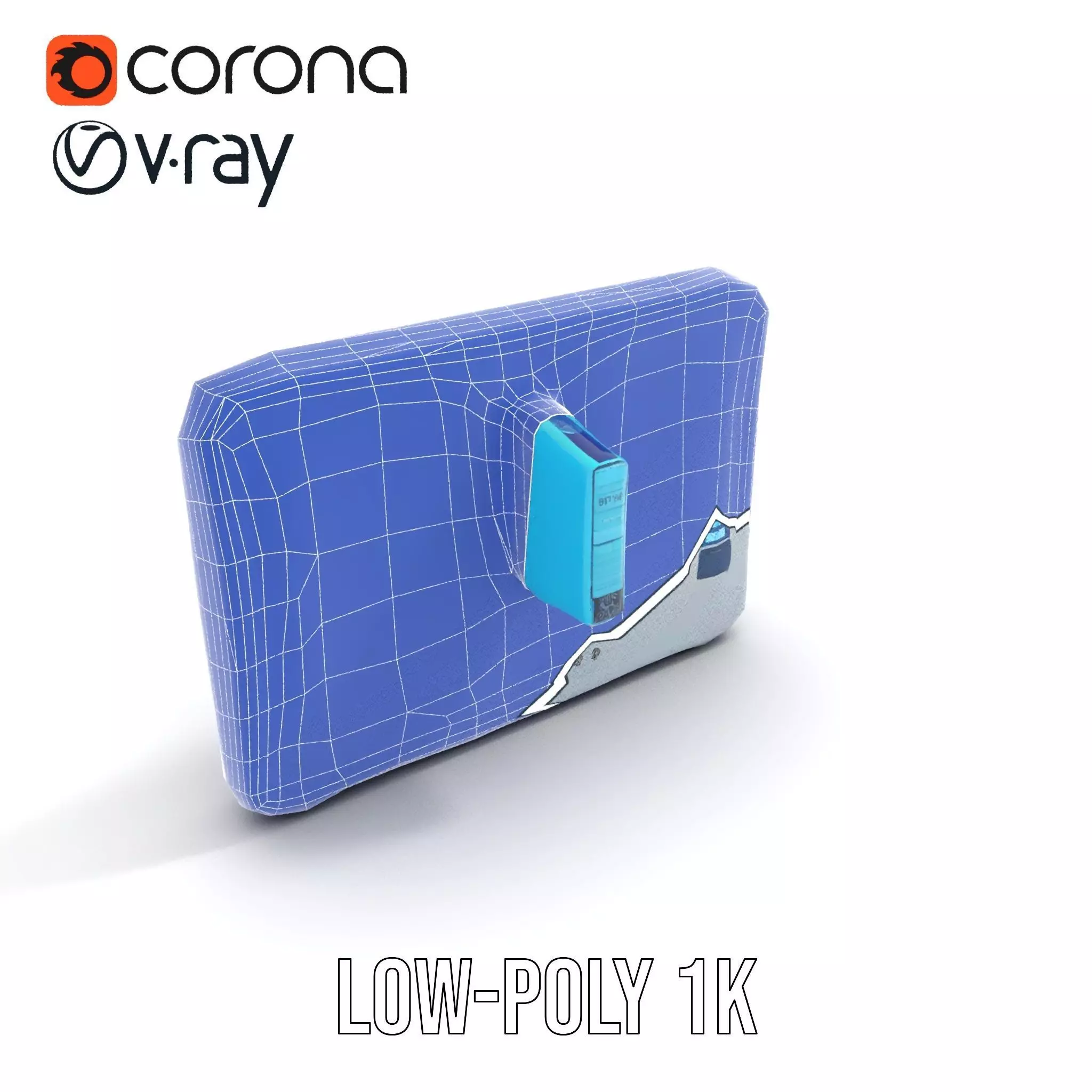 Futuristic Control Panel Holographic Display Model Pack Low-poly 3D model_30