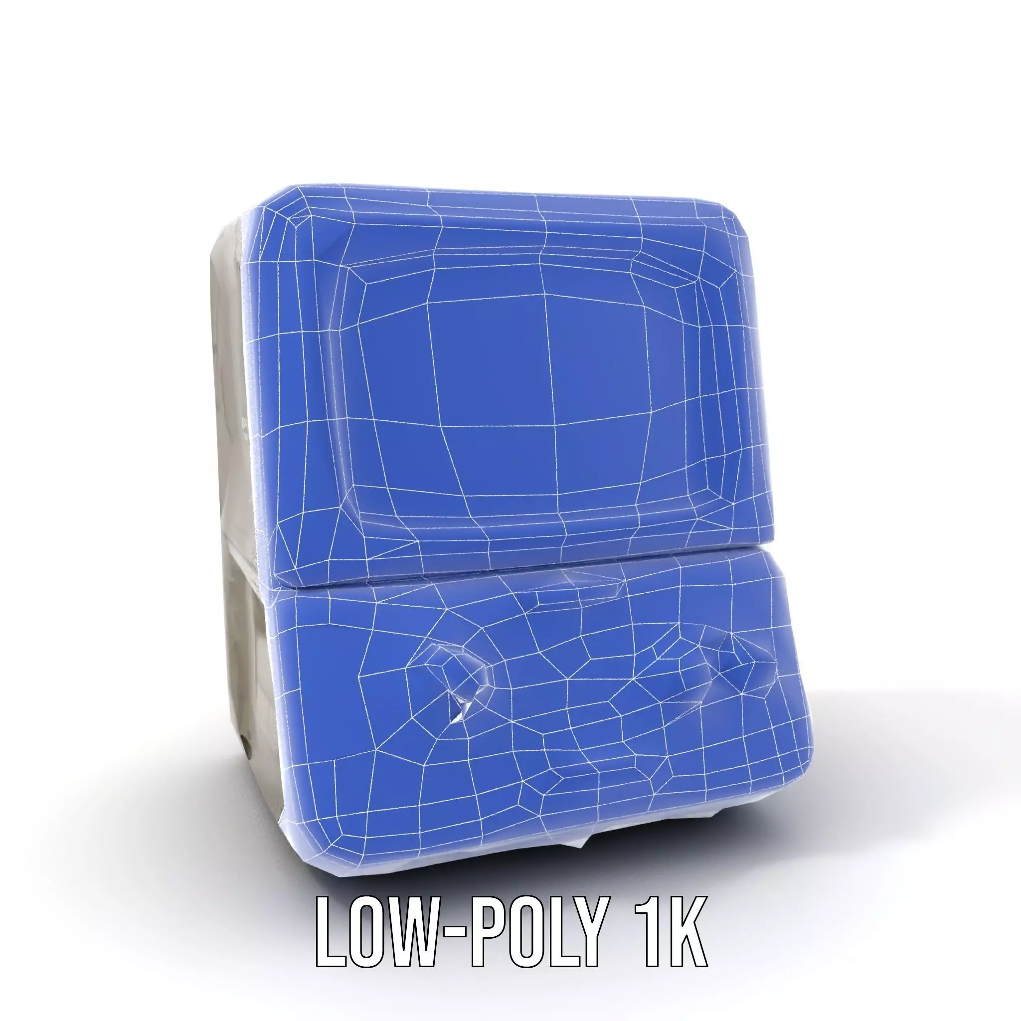 Retro Military Console Model Pack for Vintage Themed Projects Low-poly 3D model_22