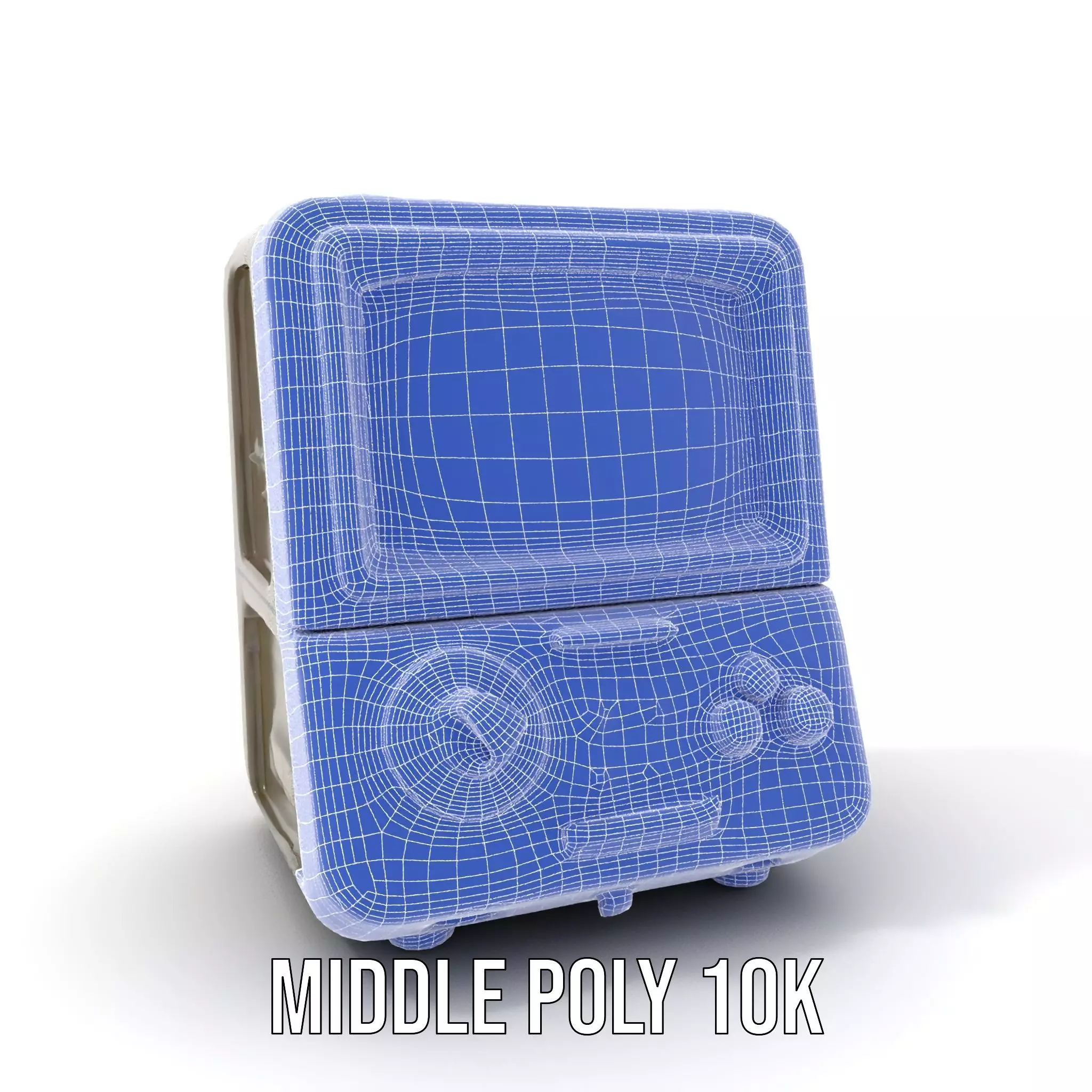 Retro Military Console Model Pack for Vintage Themed Projects Low-poly 3D model_21