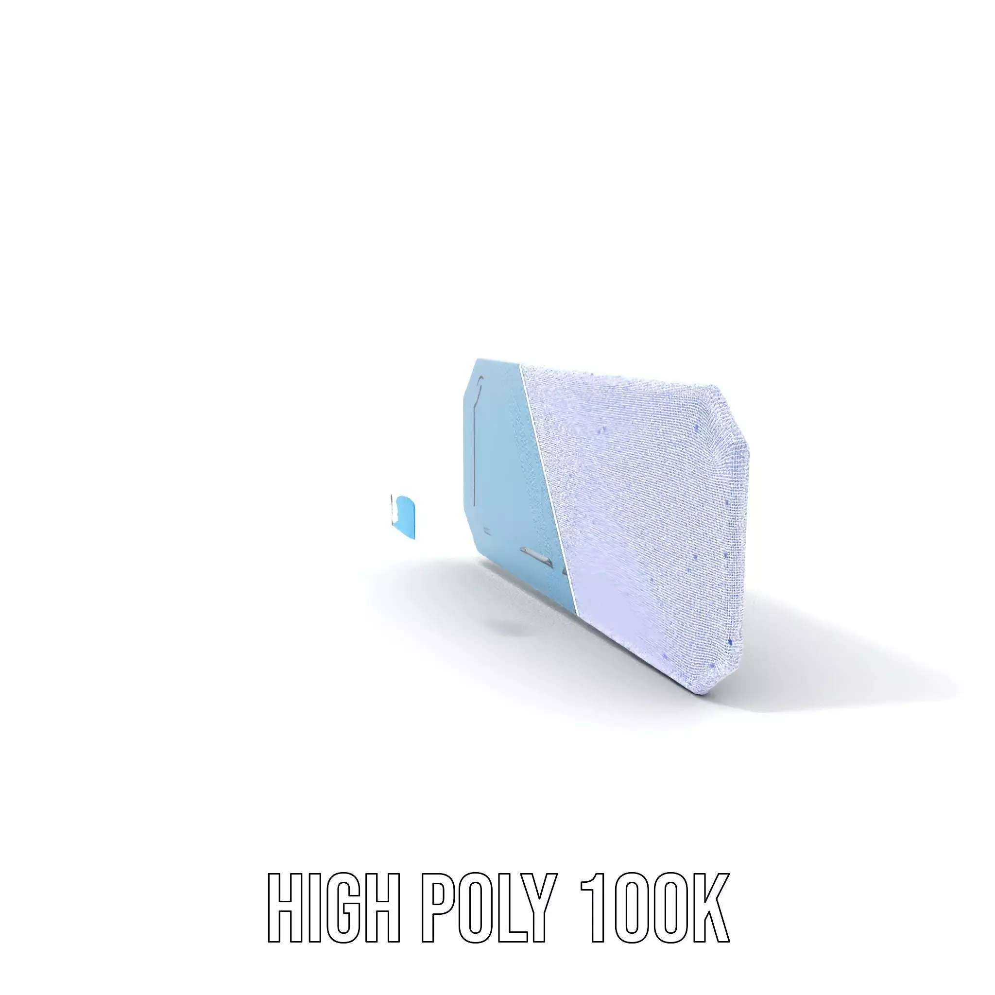 Futuristic Control Panel Model Pack with LED Interface Low-poly 3D model_5