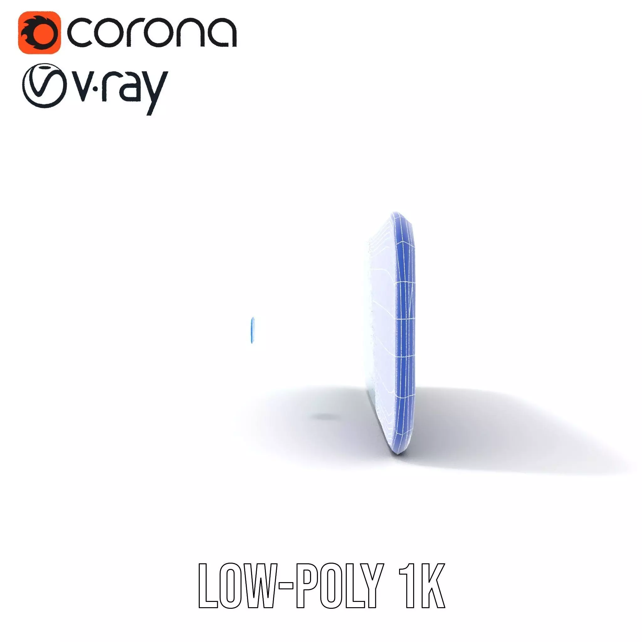 Futuristic Control Panel Model Pack with LED Interface Low-poly 3D model_29