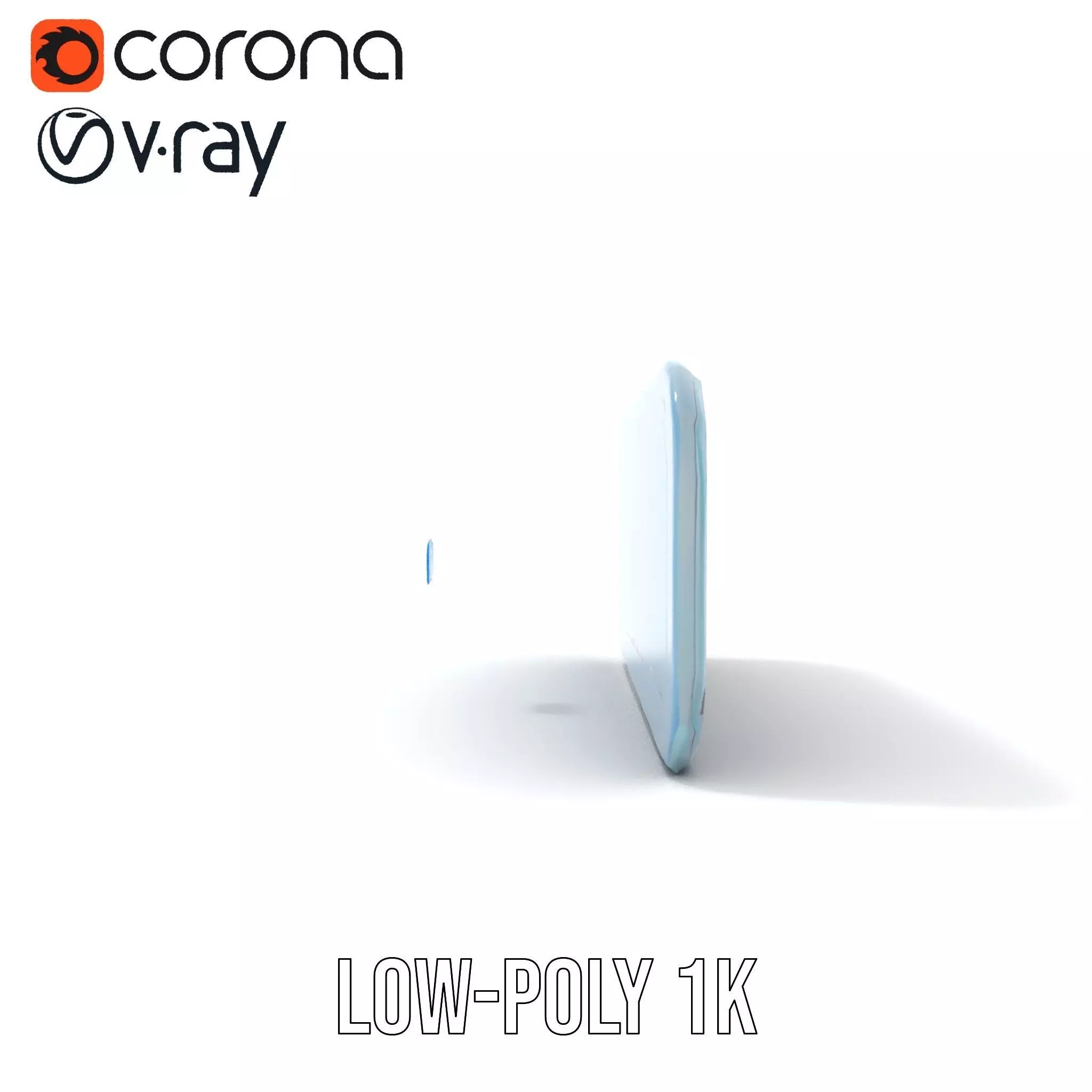 Futuristic Control Panel Model Pack with LED Interface Low-poly 3D model_15