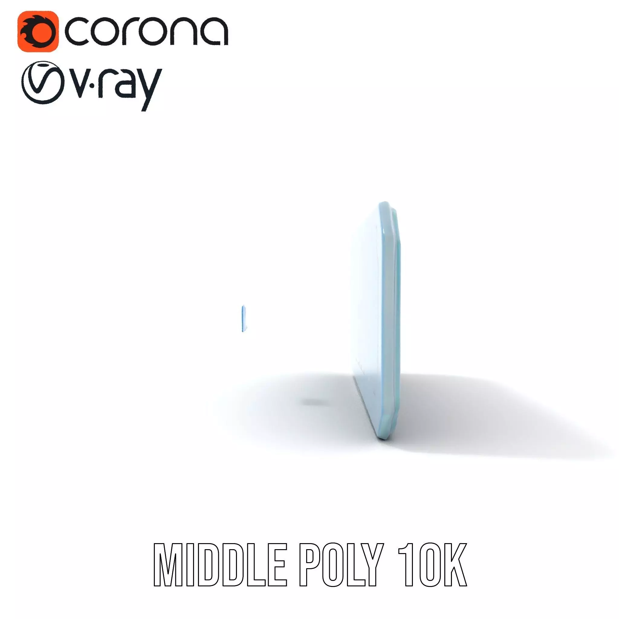 Futuristic Control Panel Model Pack with LED Interface Low-poly 3D model_14