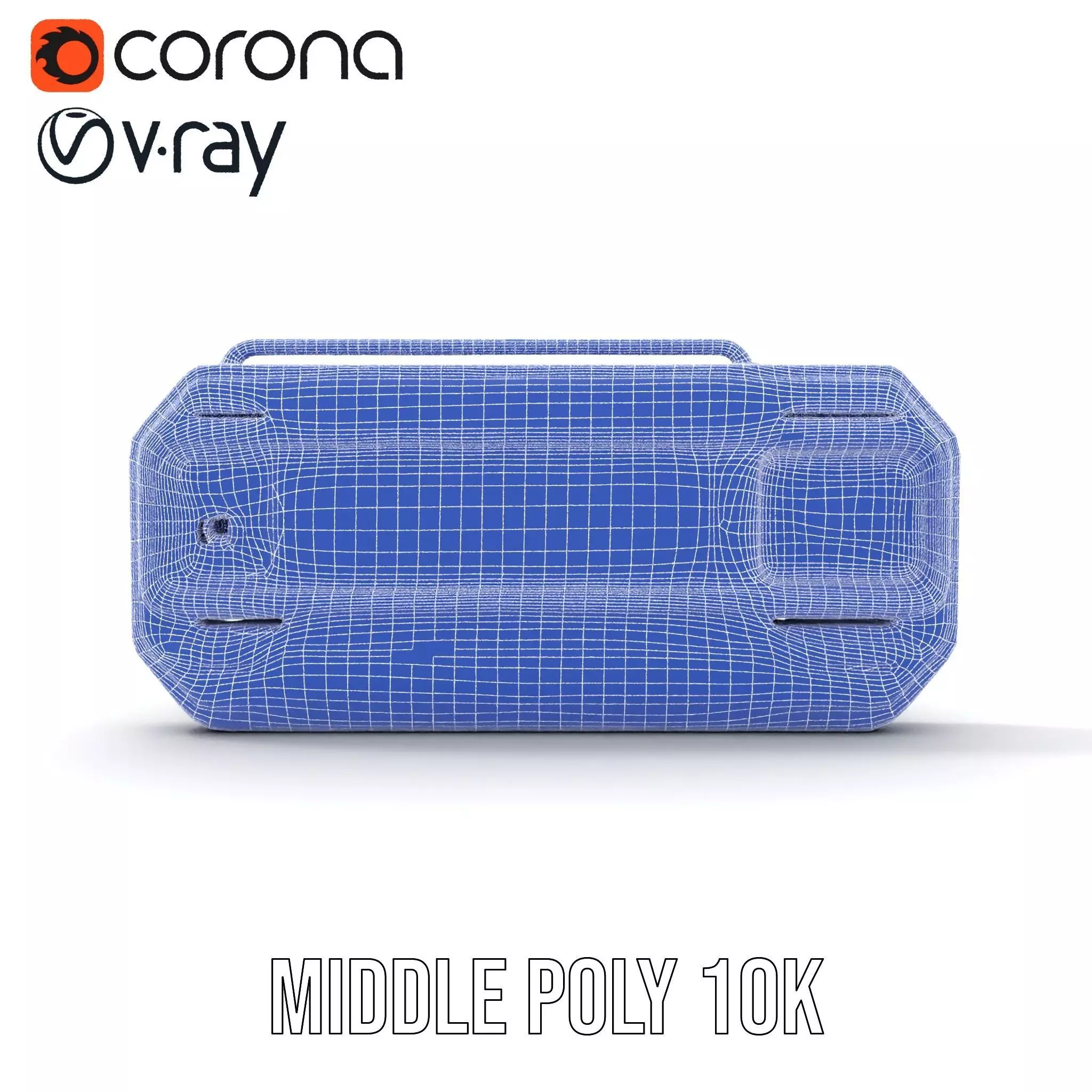 Futuristic Control Panel Model Pack with Interactive Display Low-poly 3D model_19