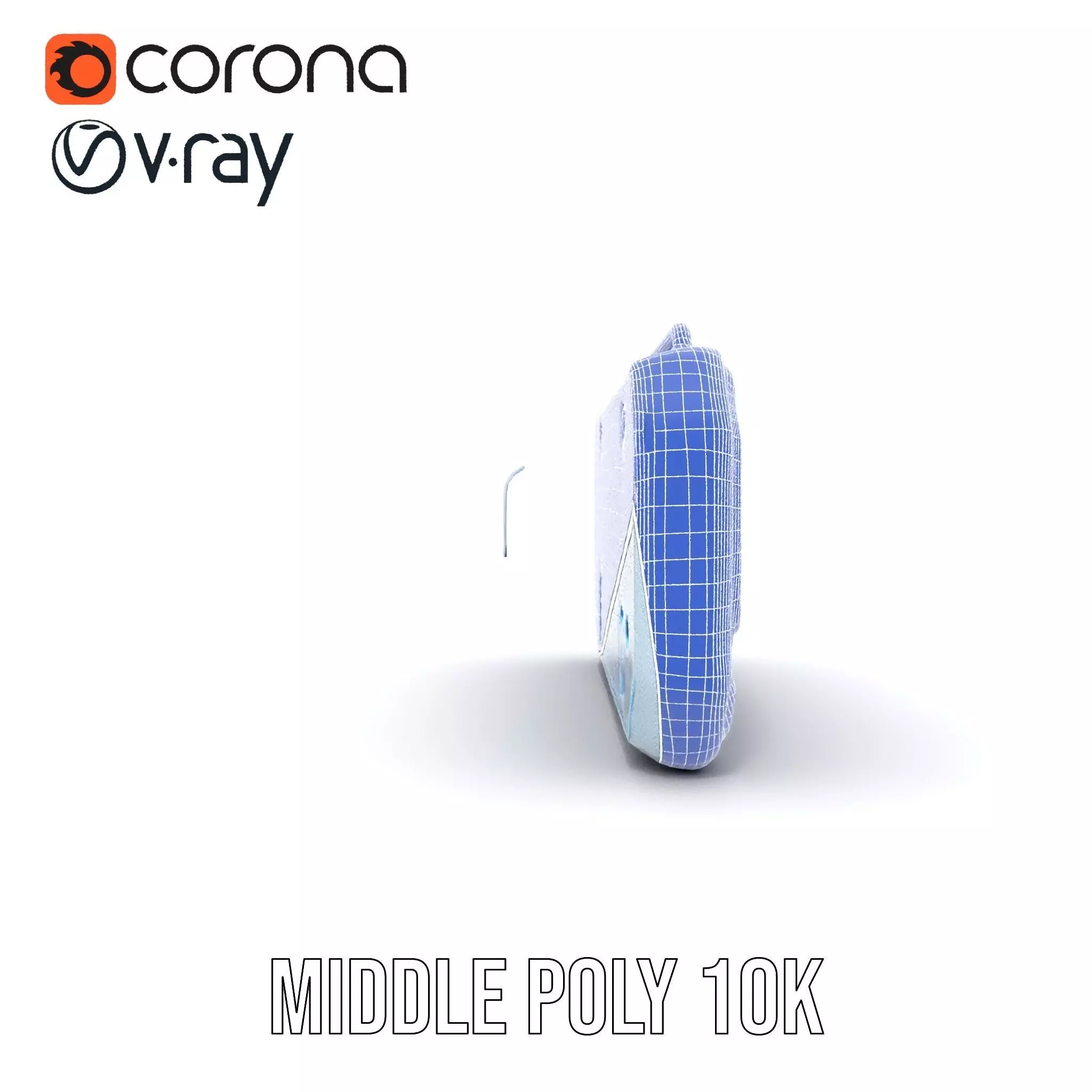 Futuristic Control Panel Model Pack with Interactive Display Low-poly 3D model_29