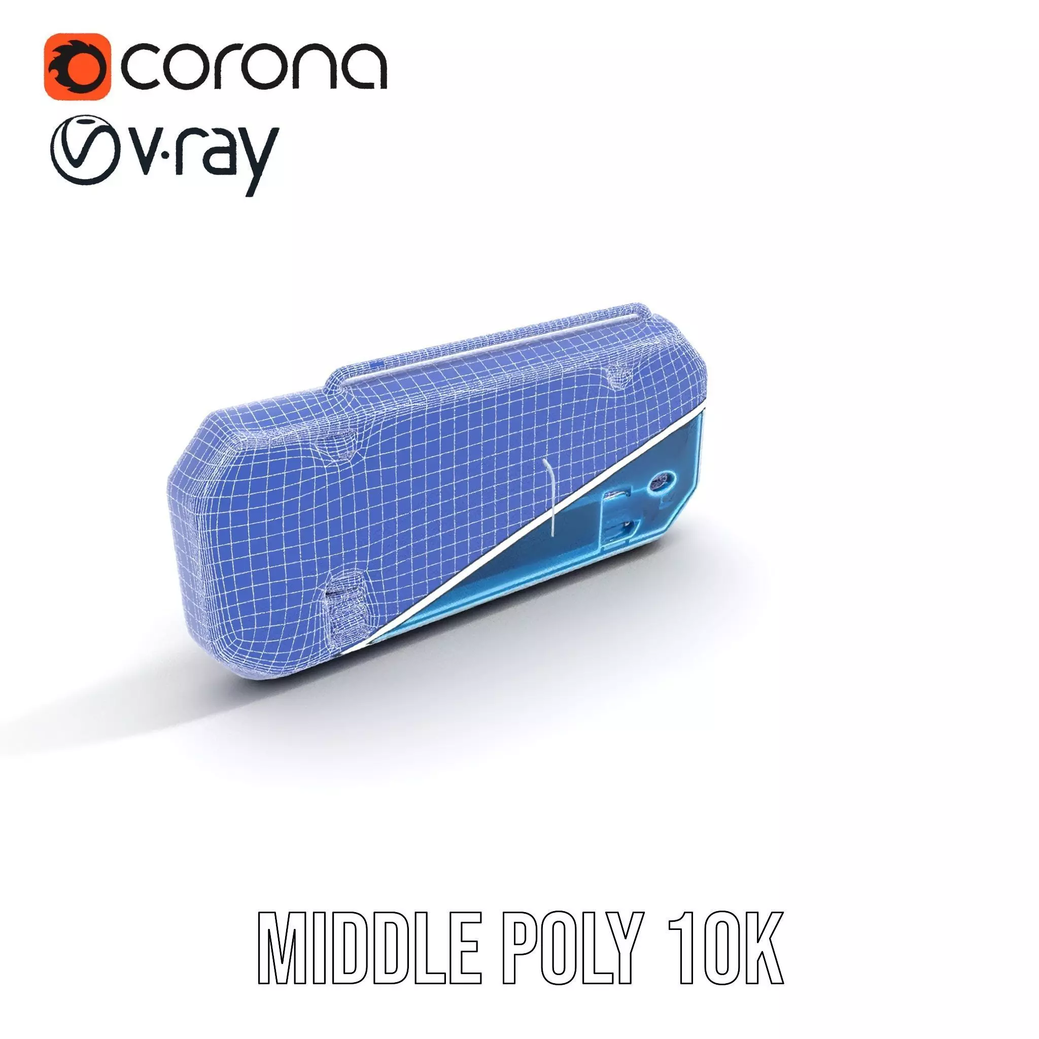 Futuristic Control Panel Model Pack with Interactive Display Low-poly 3D model_27