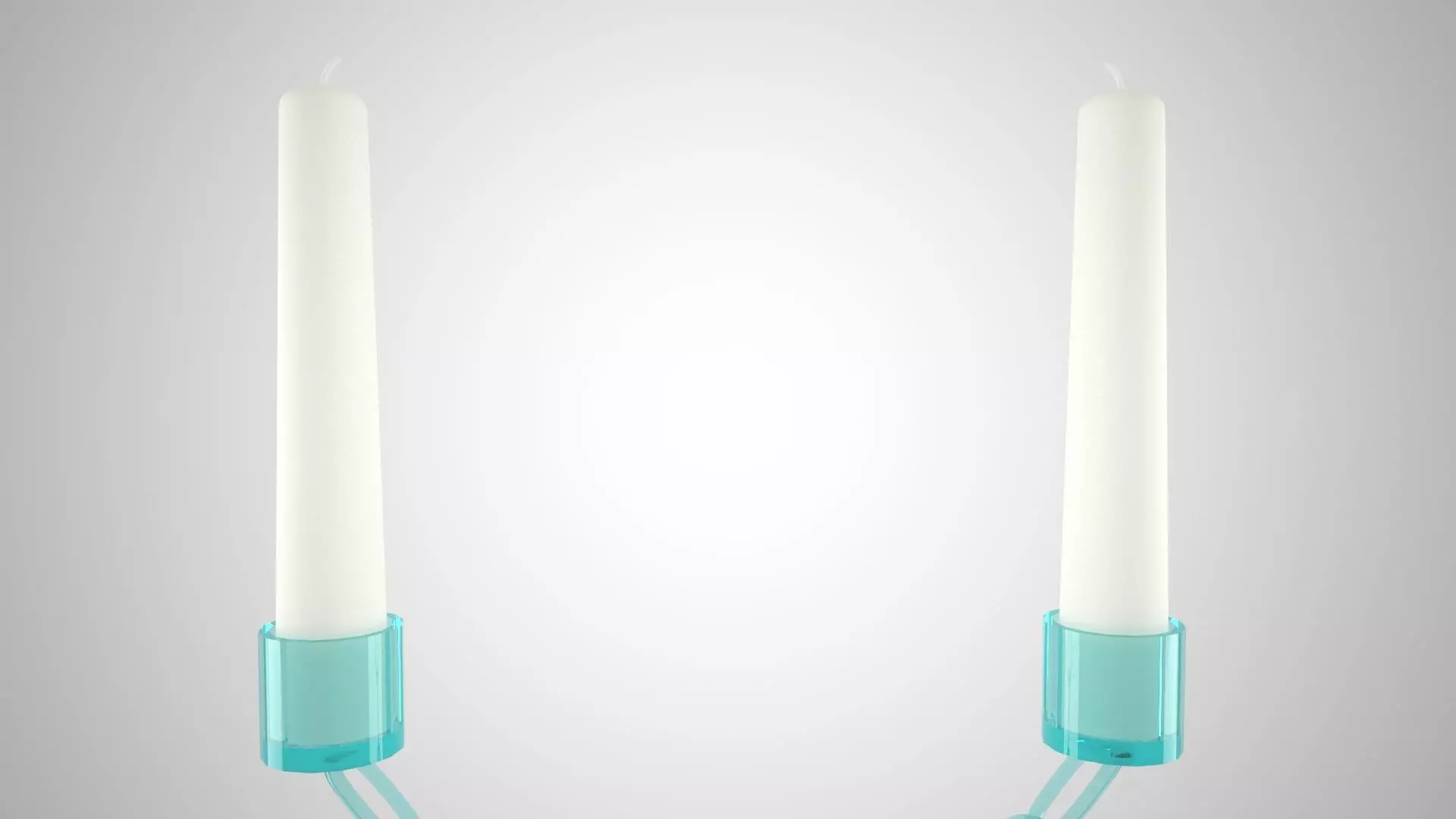 Chain Y Candleholder Tinted Glass Color 3D model_3