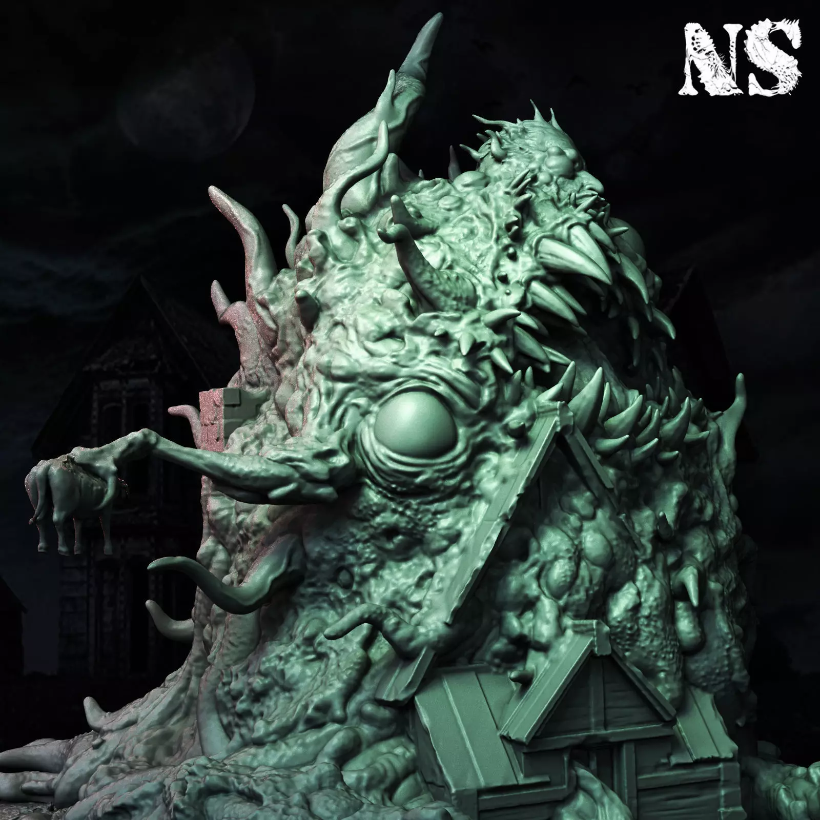 The Dunwich Horror - Miniatures  Props Collection 3D print model_11