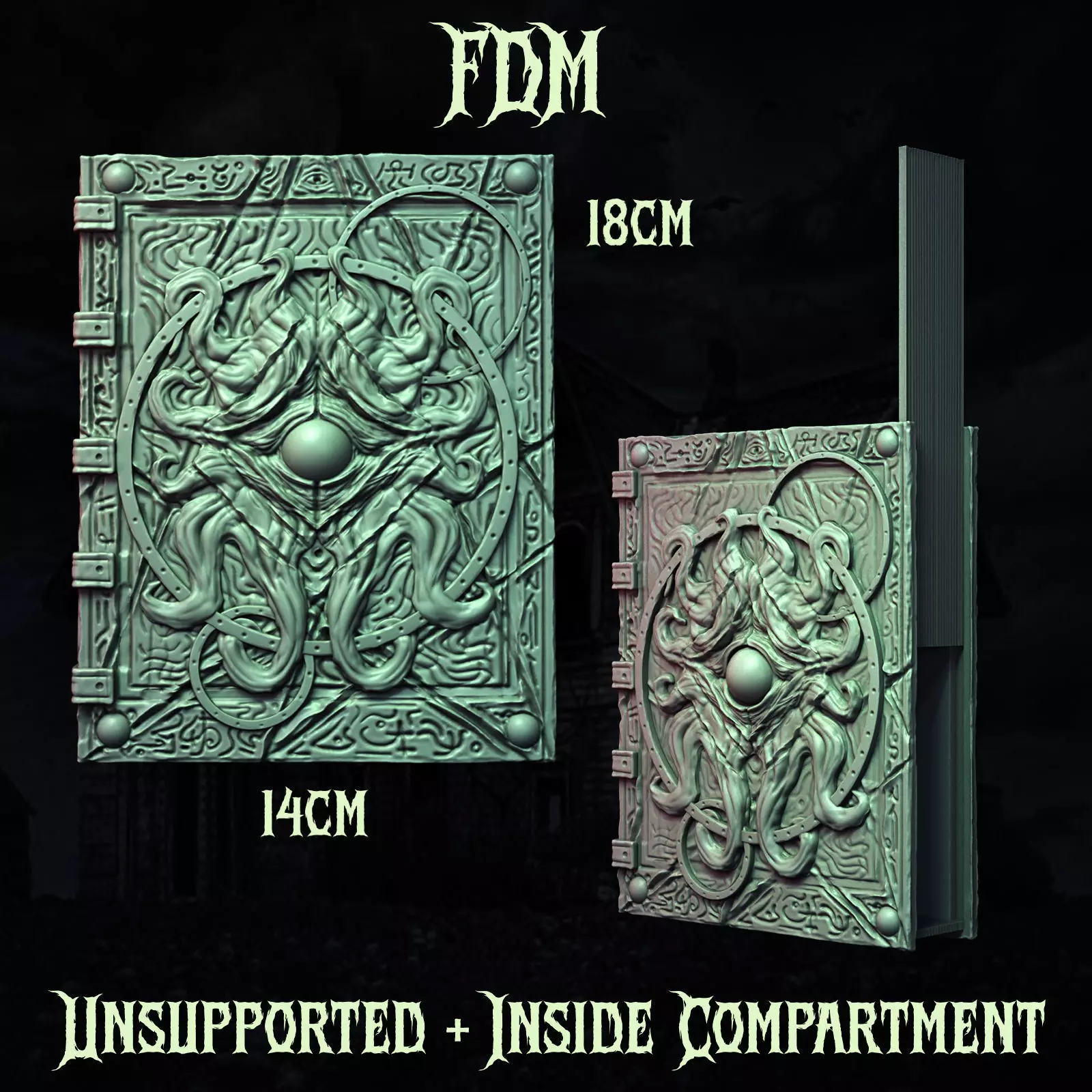 The Dunwich Horror - Miniatures  Props Collection 3D print model_50