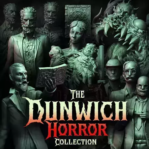 The Dunwich Horror - Miniatures  Props Collection 3D print model