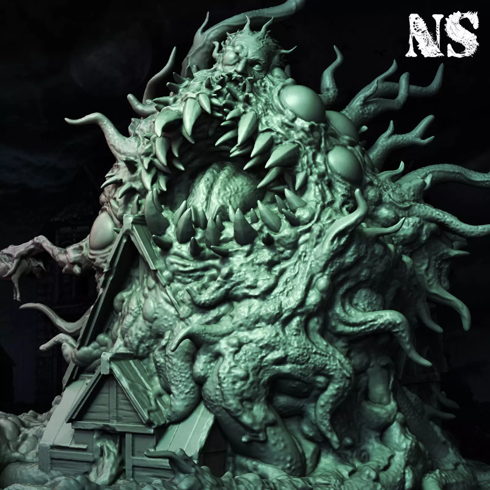 The Dunwich Horror - Miniatures  Props Collection 3D print model_9