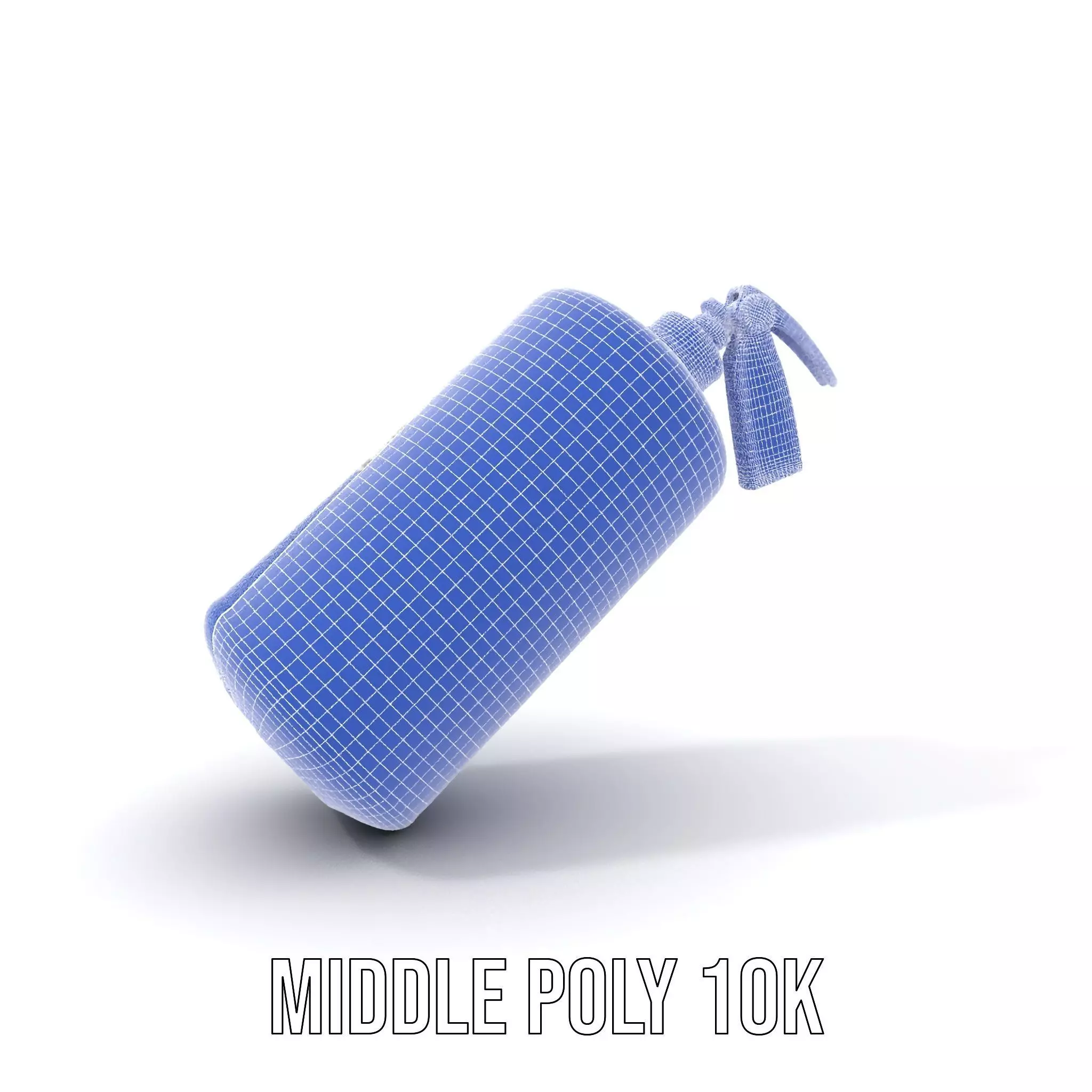 Fire Extinguisher Blue Model Pack for Interactive Visuals Low-poly 3D model_21