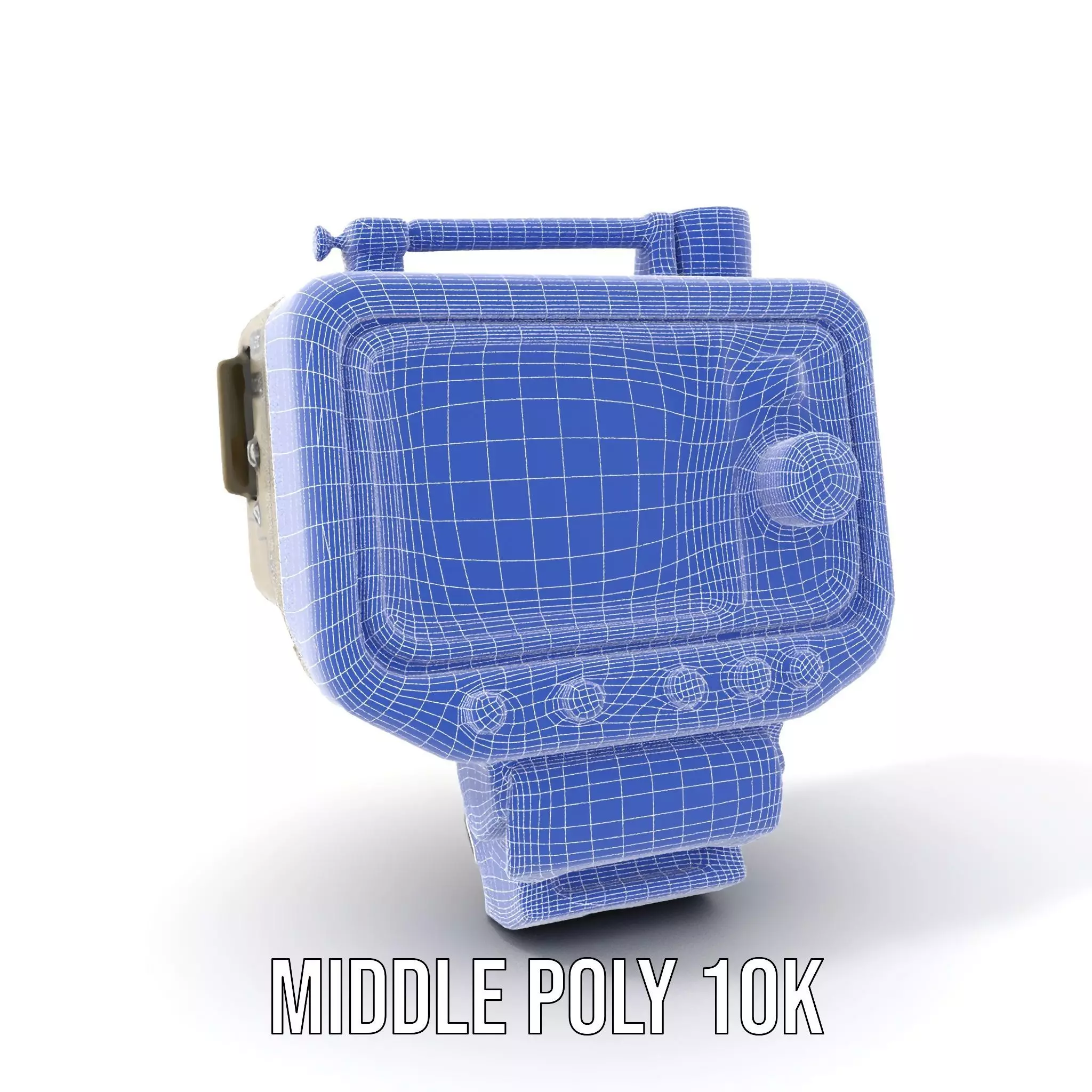 Rugged Control Panel Model Pack with Display and Buttons Low-poly 3D model_13