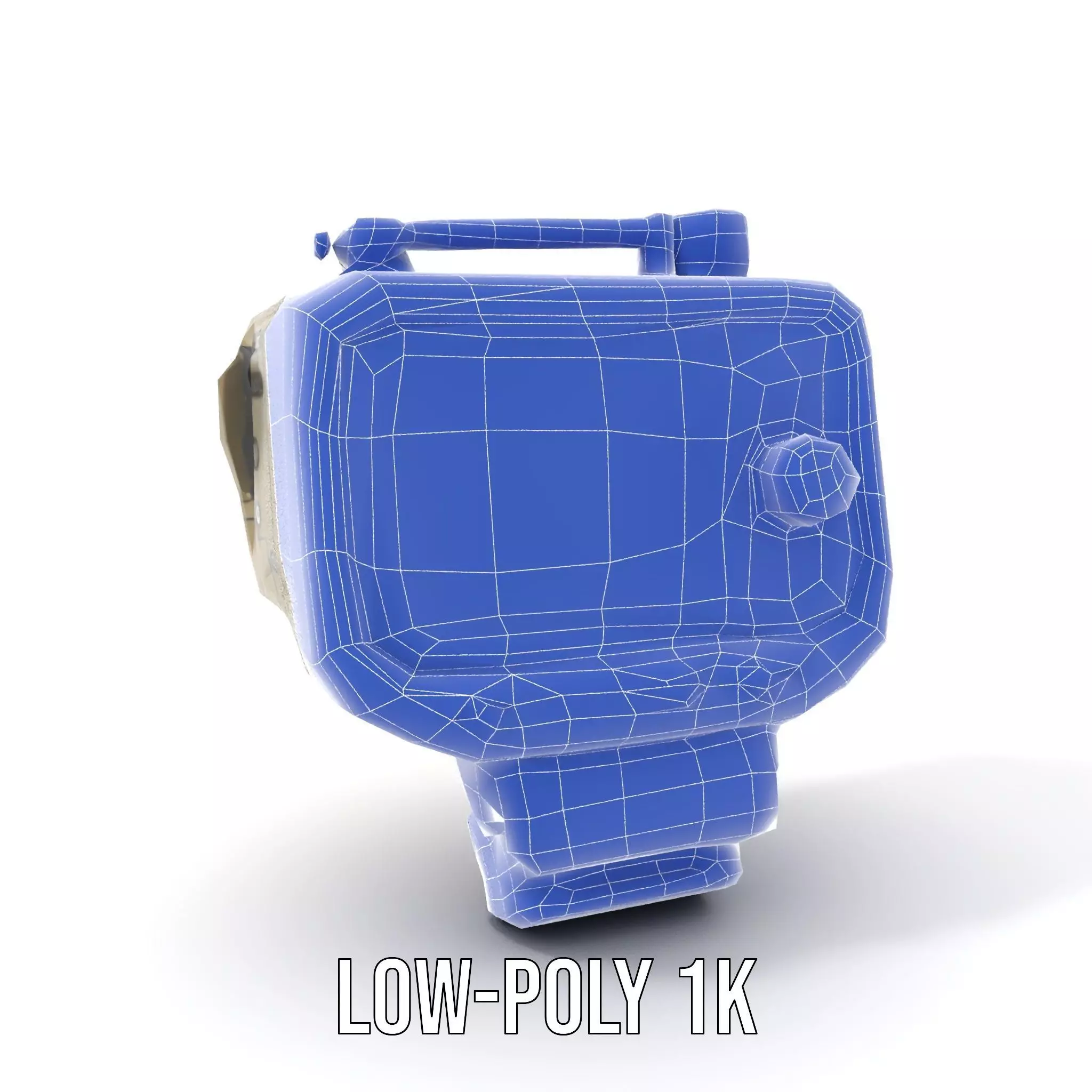 Rugged Control Panel Model Pack with Display and Buttons Low-poly 3D model_16