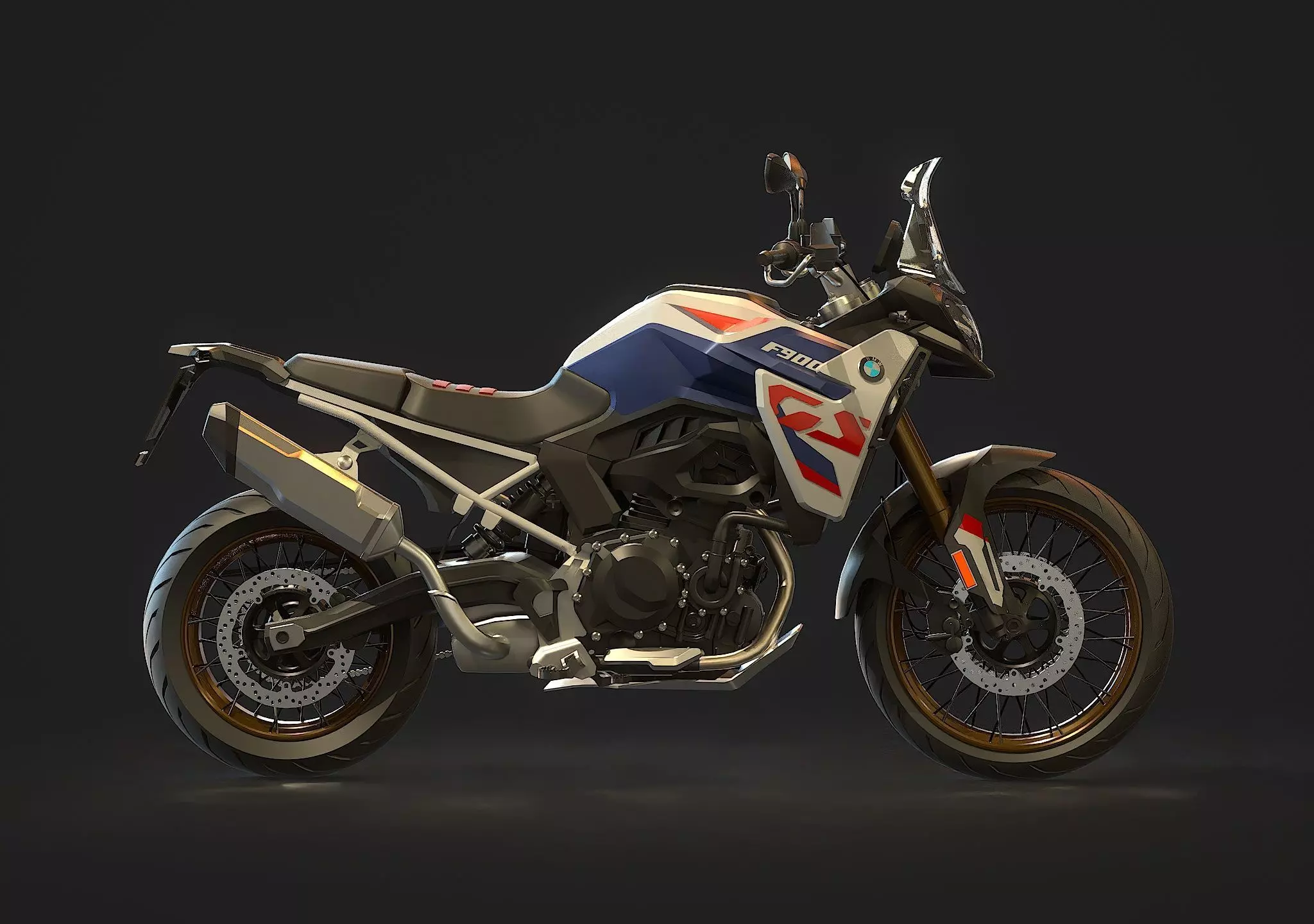 Base model F900 GS 2024 3D model_5