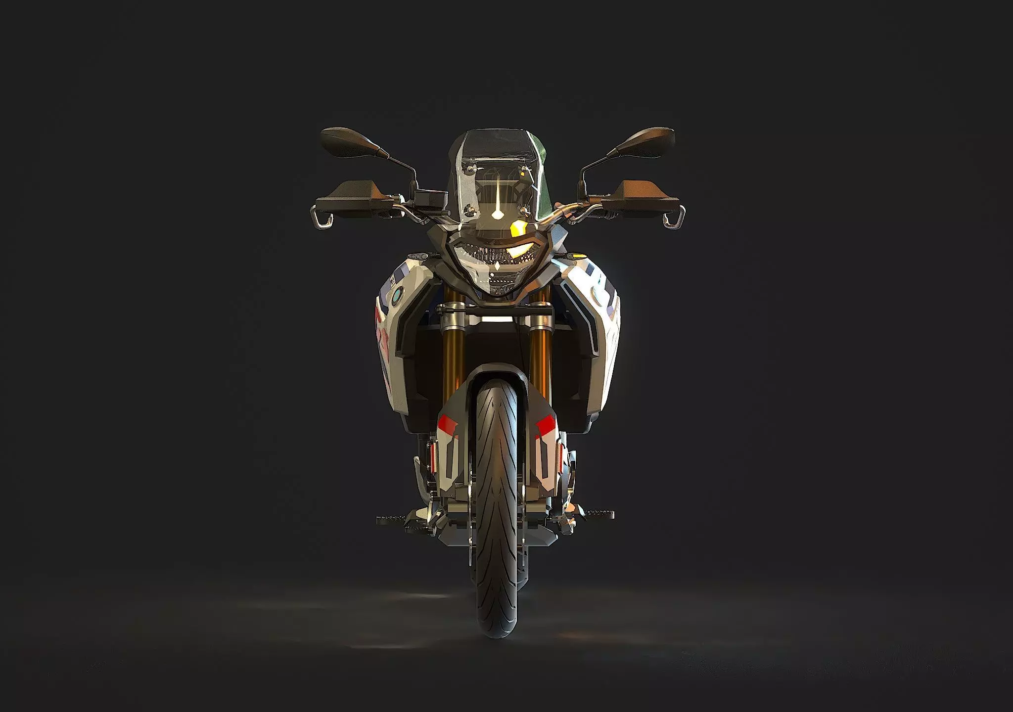 Base model F900 GS 2024 3D model_6