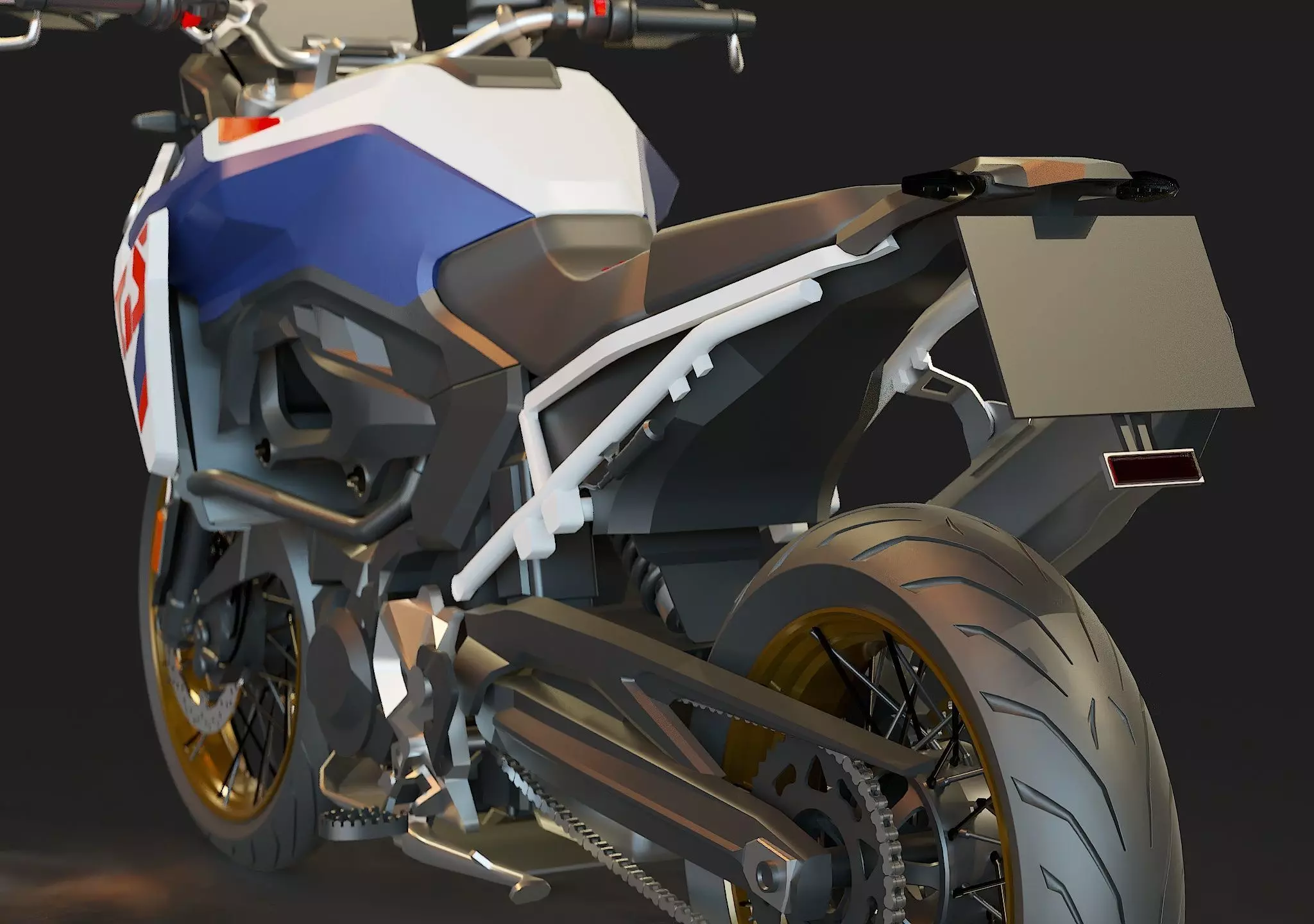 Base model F900 GS 2024 3D model_11