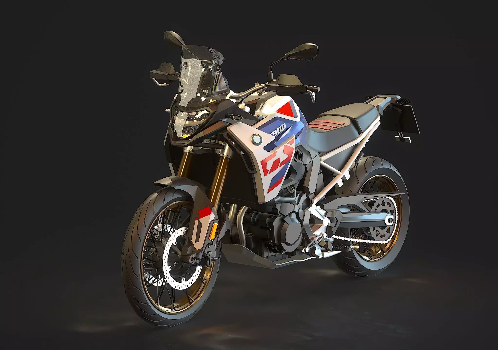 Base model F900 GS 2024 3D model_0