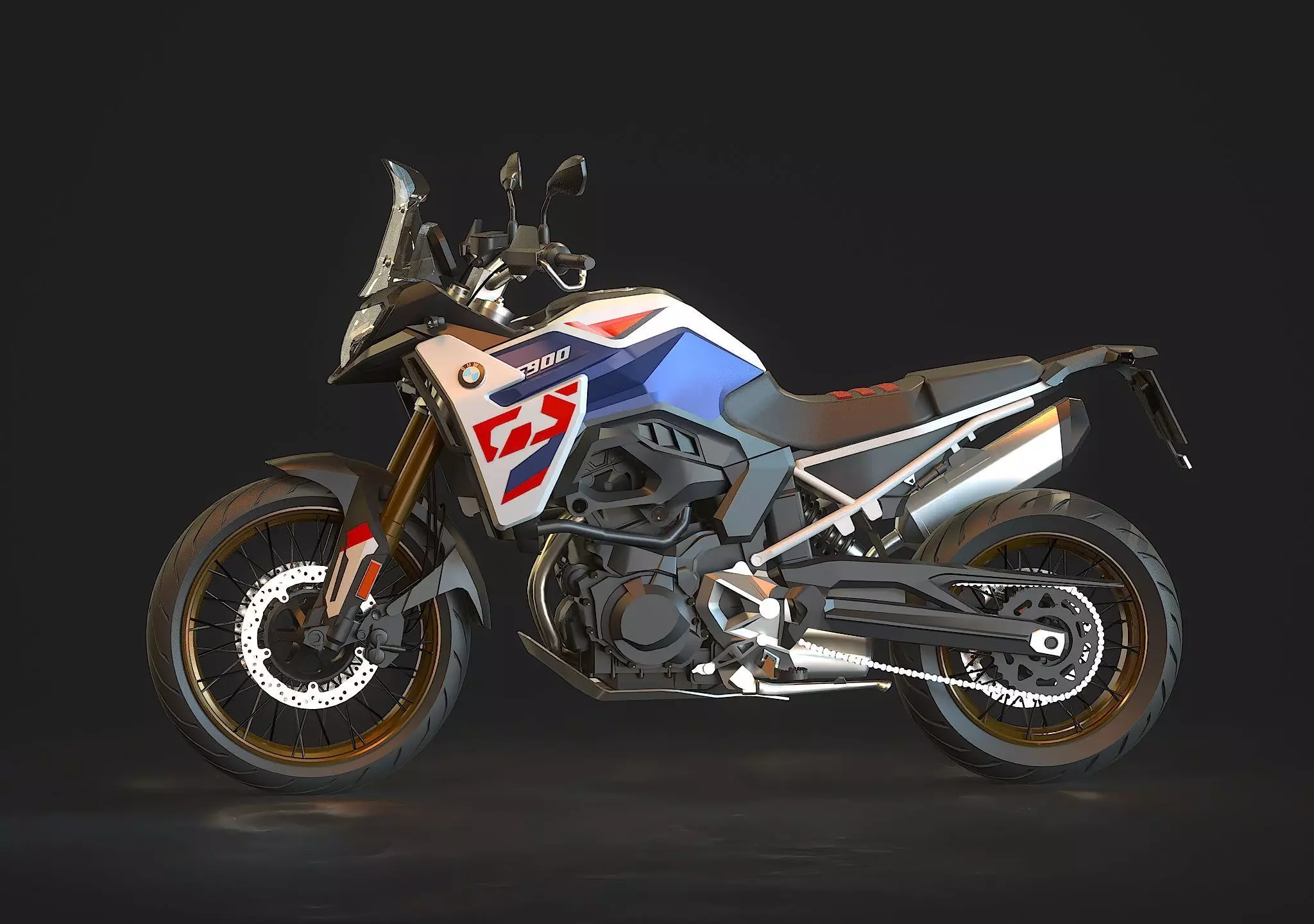 Base model F900 GS 2024 3D model_3