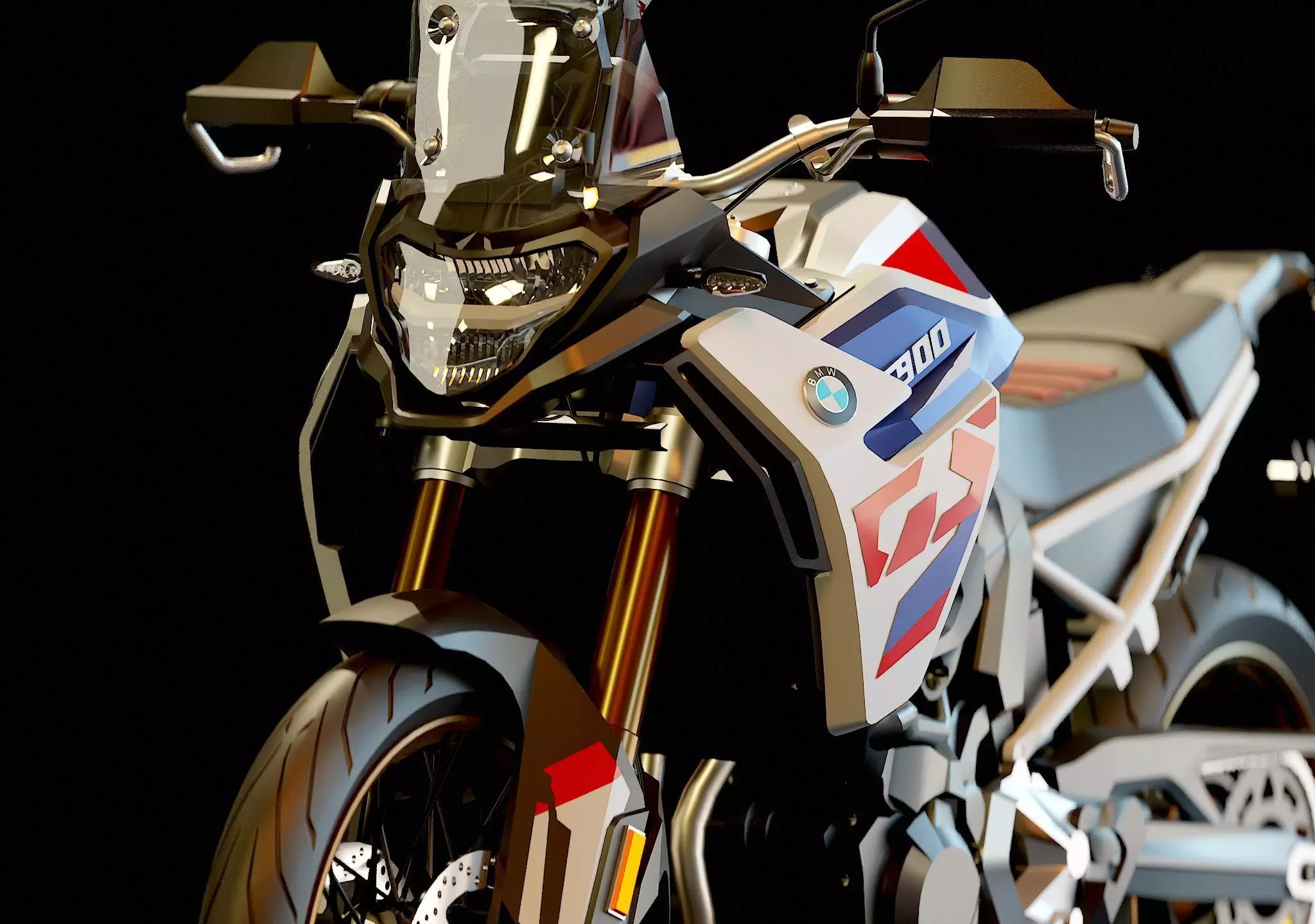 Base model F900 GS 2024 3D model_10