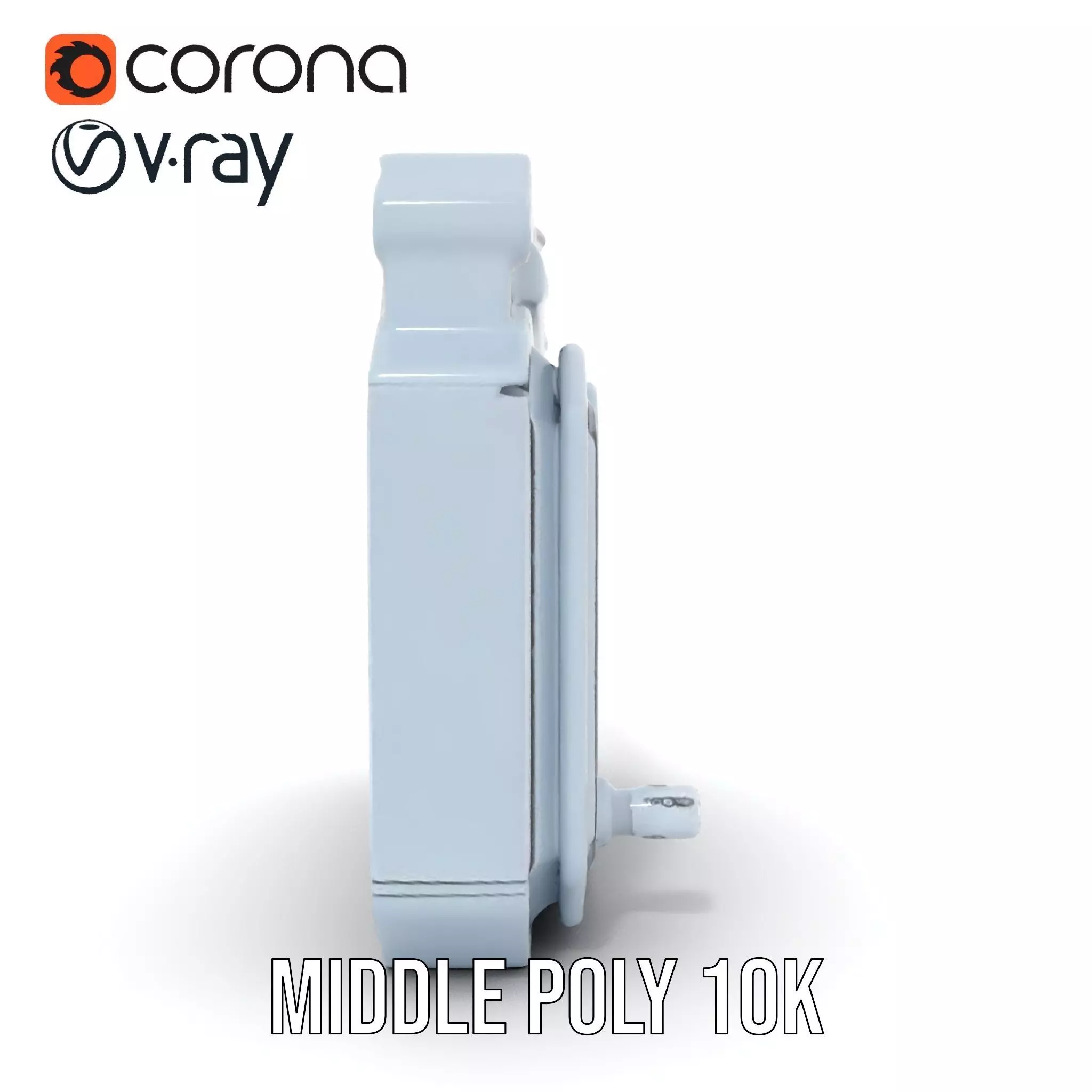 Futuristic Control Panel model pack with digital screen and b... Low-poly 3D model_11