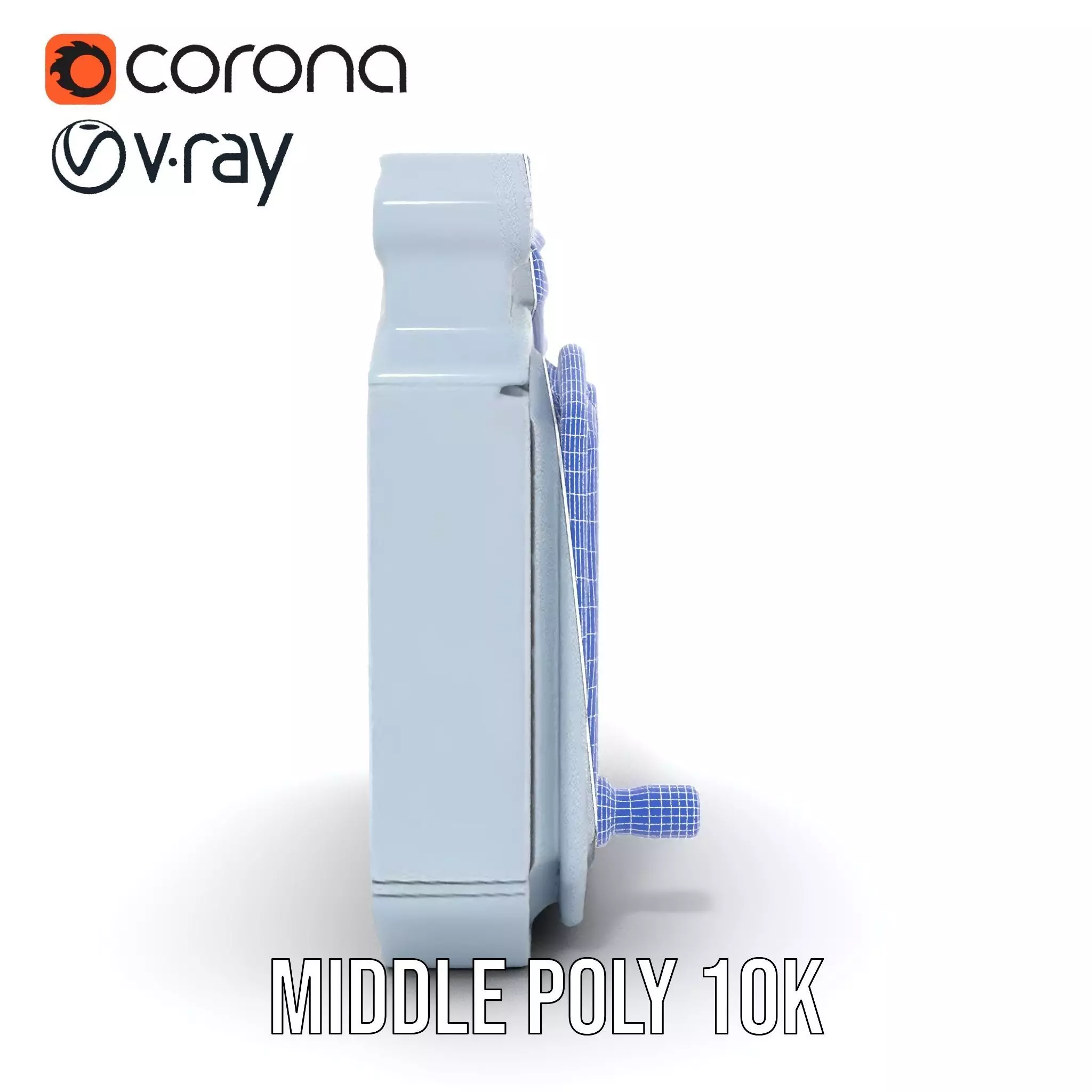 Futuristic Control Panel model pack with digital screen and b... Low-poly 3D model_21