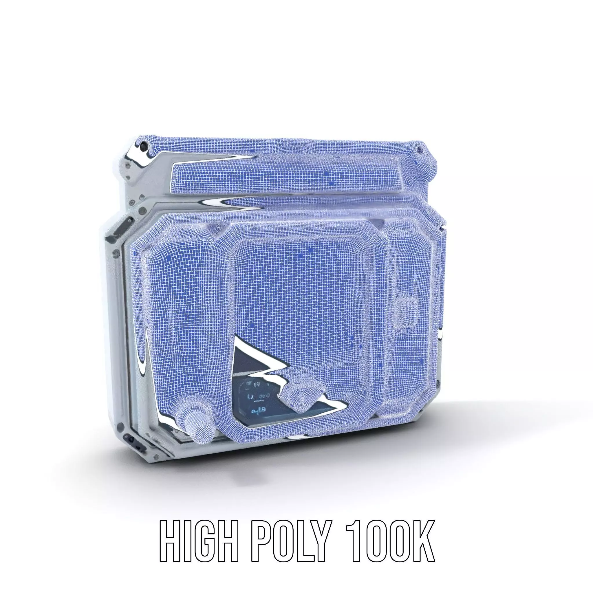 Futuristic Control Panel model pack with digital screen and b... Low-poly 3D model_4