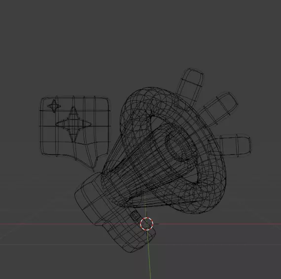 AI tech 3d Icon Pack 3D model_63