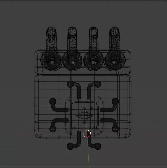 AI tech 3d Icon Pack 3D model_74