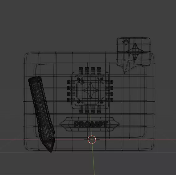 AI tech 3d Icon Pack 3D model_120