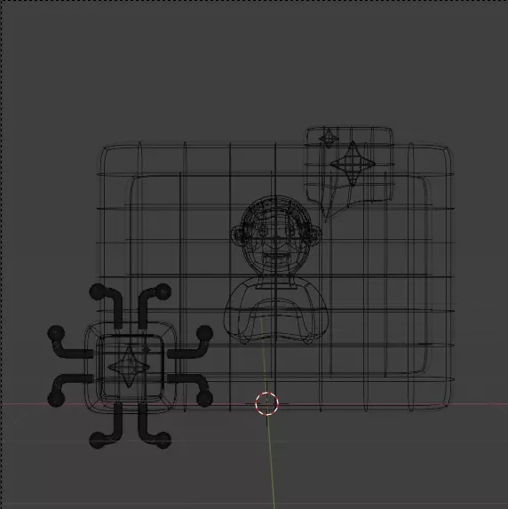 AI tech 3d Icon Pack 3D model_113