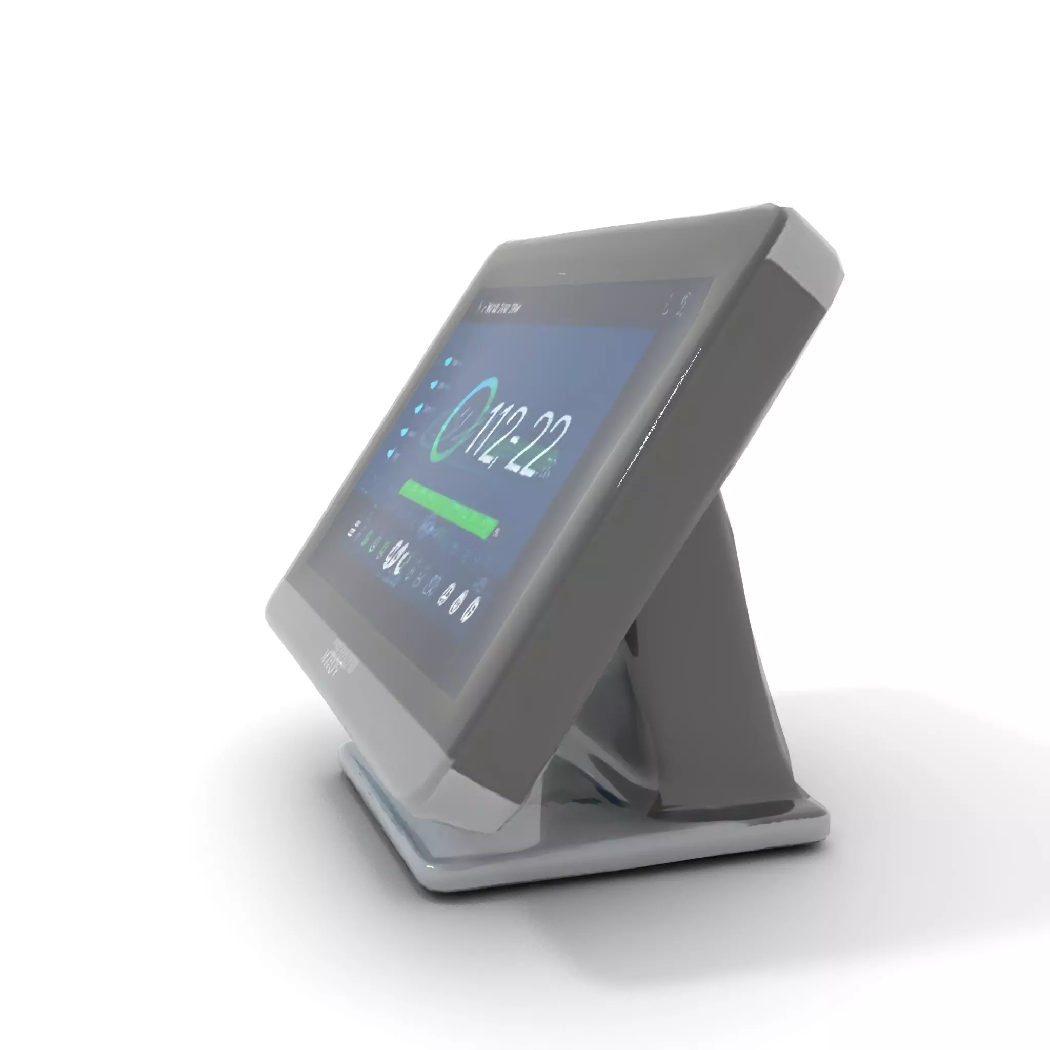 Modern Touchscreen Terminal model pack with sleek design Low-poly 3D model_7