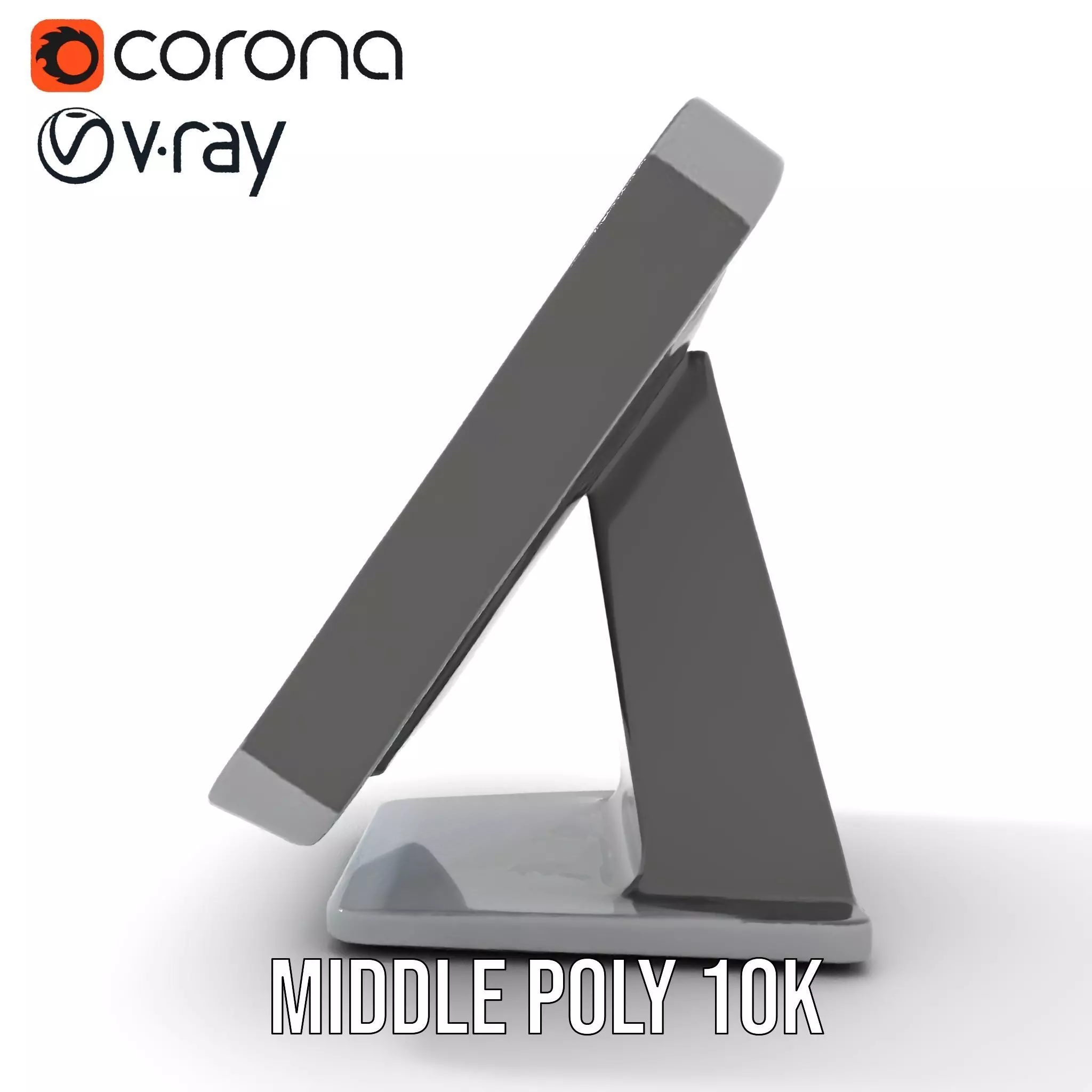 Modern Touchscreen Terminal model pack with sleek design Low-poly 3D model_19