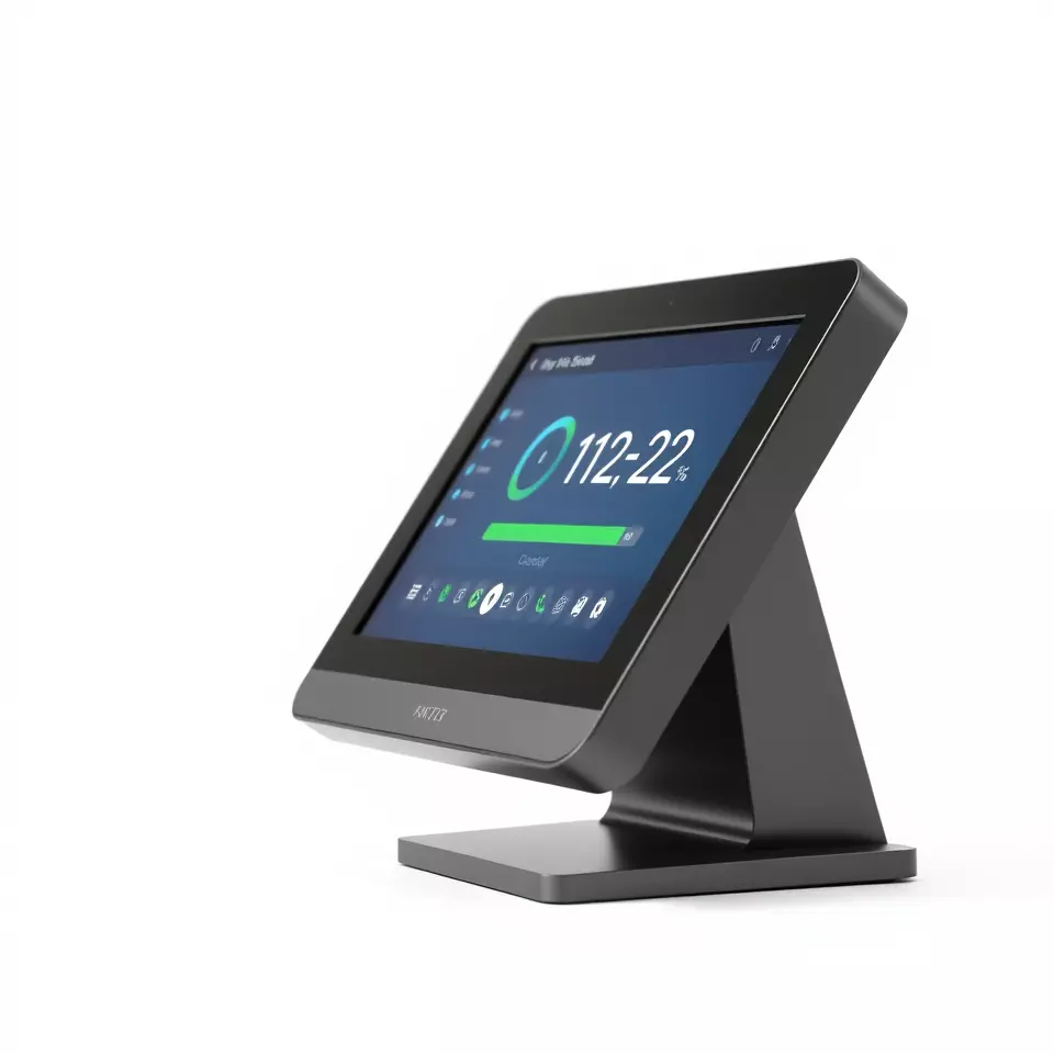 Modern Touchscreen Terminal model pack with sleek design Low-poly 3D model_2