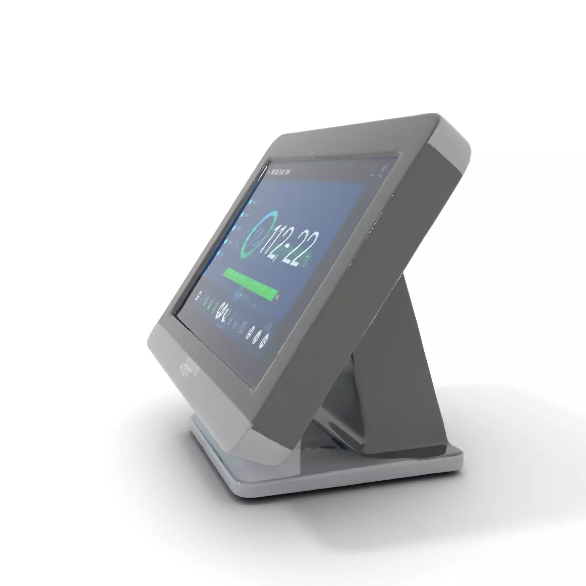 Modern Touchscreen Terminal model pack with sleek design Low-poly 3D model_6