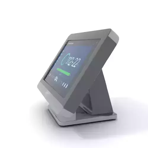 Modern Touchscreen Terminal model pack with sleek design Low-poly 3D model