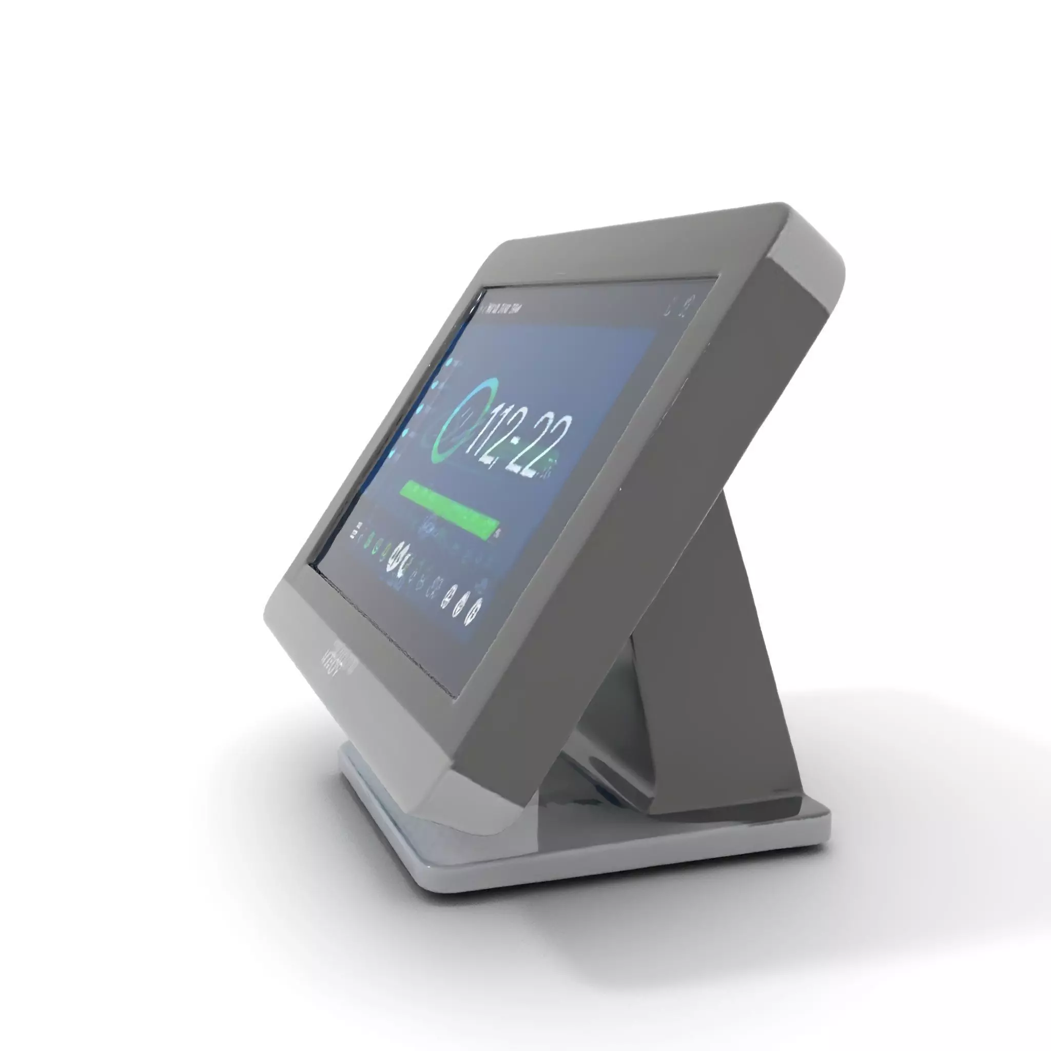Modern Touchscreen Terminal model pack with sleek design Low-poly 3D model_0