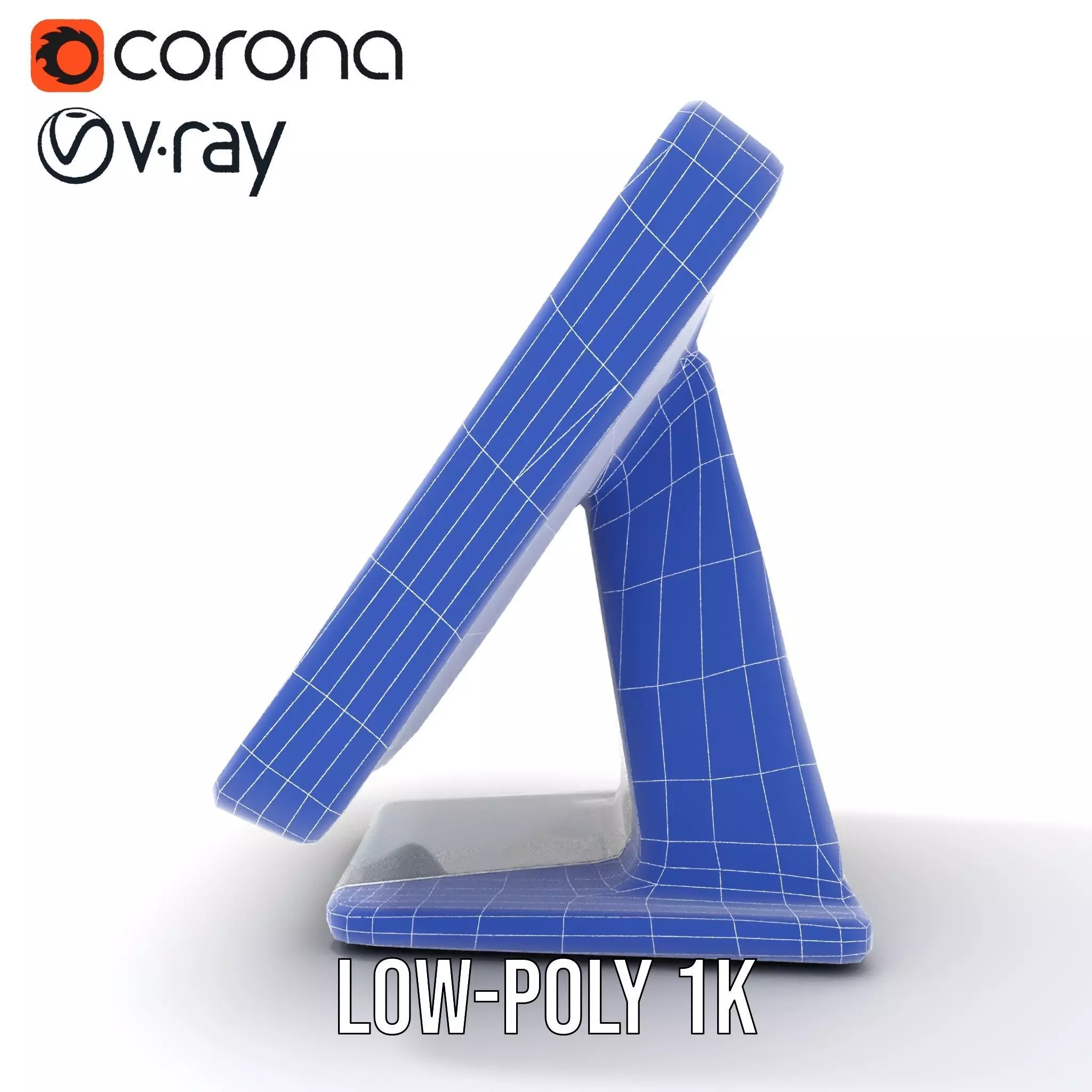 Modern Touchscreen Terminal model pack with sleek design Low-poly 3D model_31