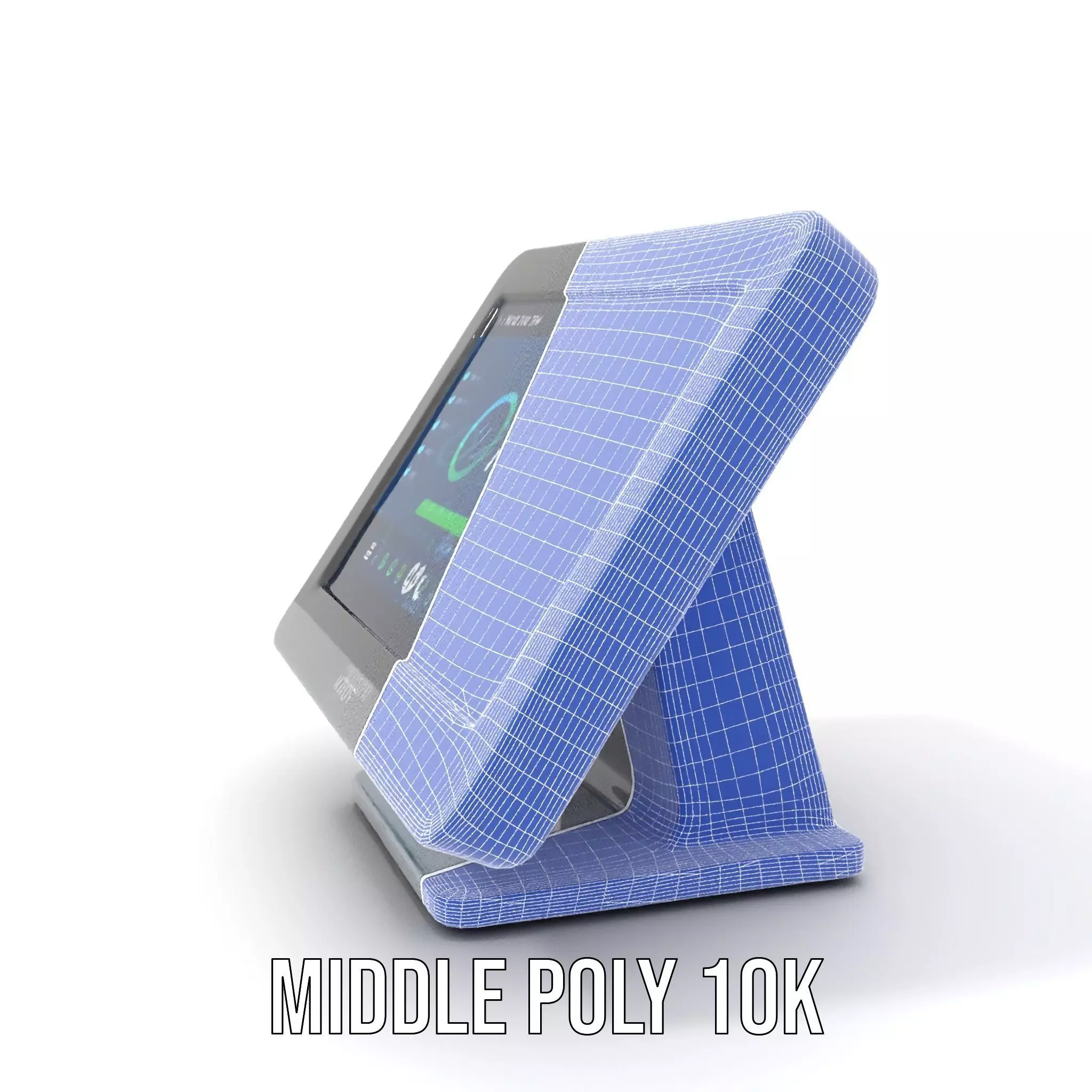 Modern Touchscreen Terminal model pack with sleek design Low-poly 3D model_22