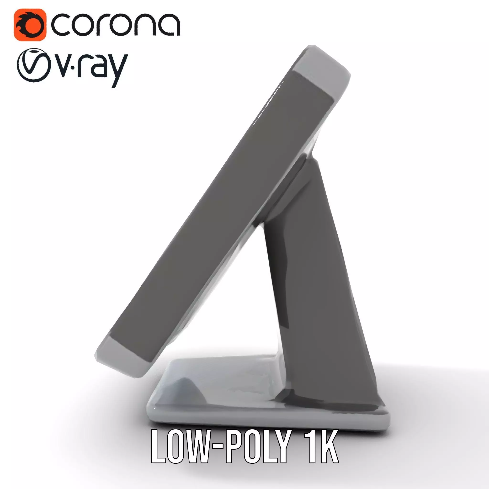 Modern Touchscreen Terminal model pack with sleek design Low-poly 3D model_23