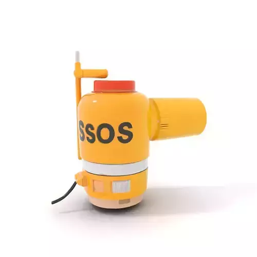 SOS Rescue Equipment Model Pack Low-poly 3D model