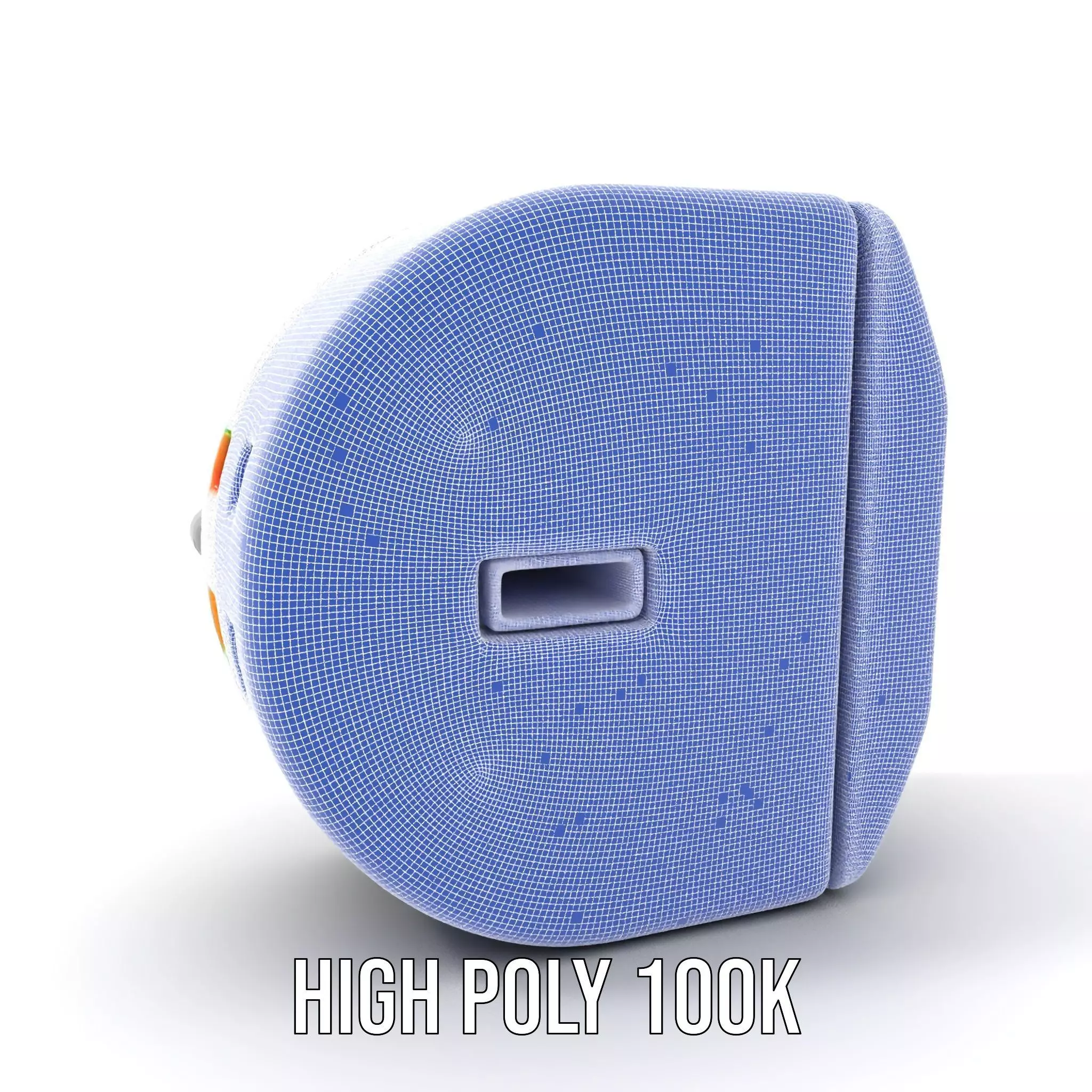 Electronic Wall Plug Model Pack with LED Indicators Low-poly 3D model_4