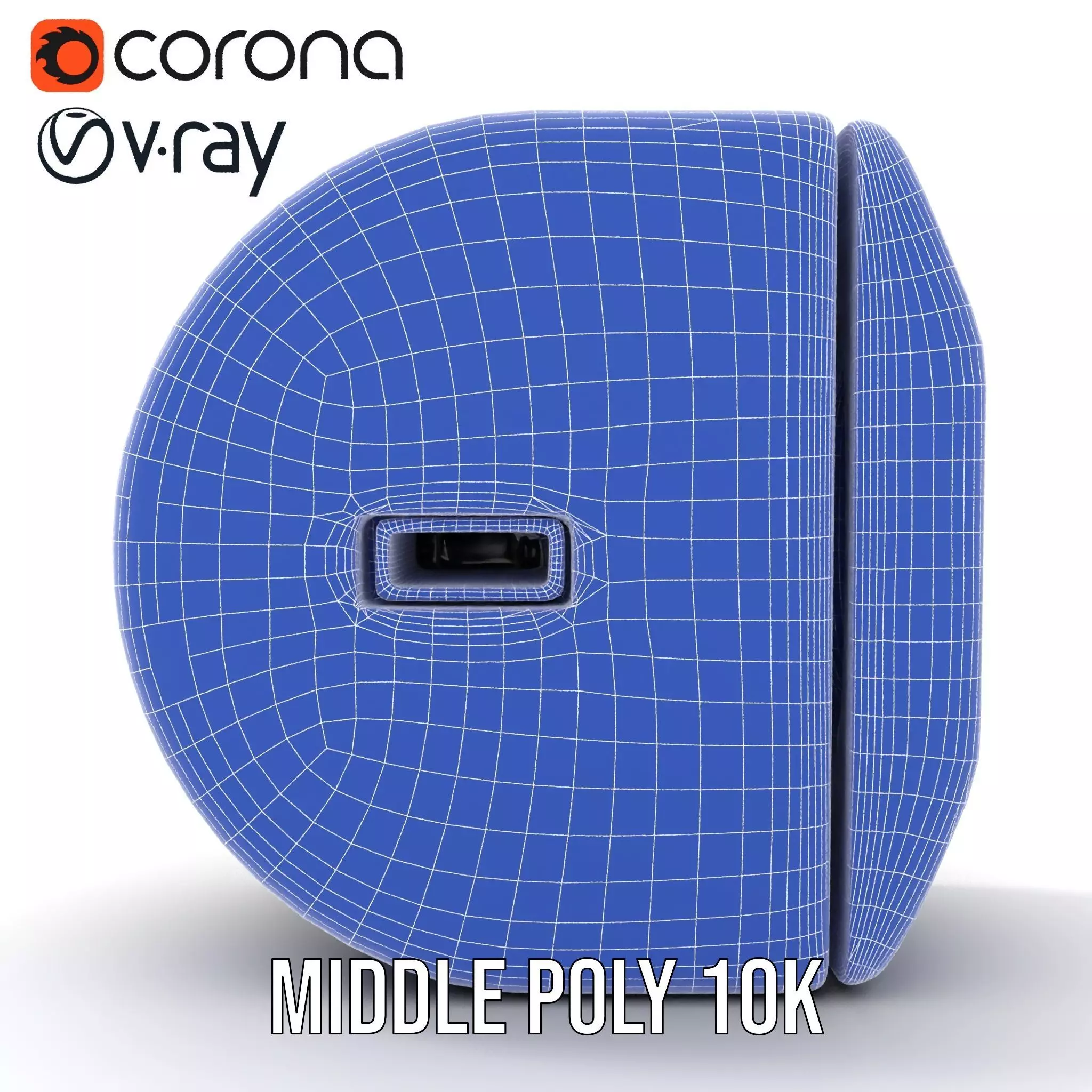 Electronic Wall Plug Model Pack with LED Indicators Low-poly 3D model_27